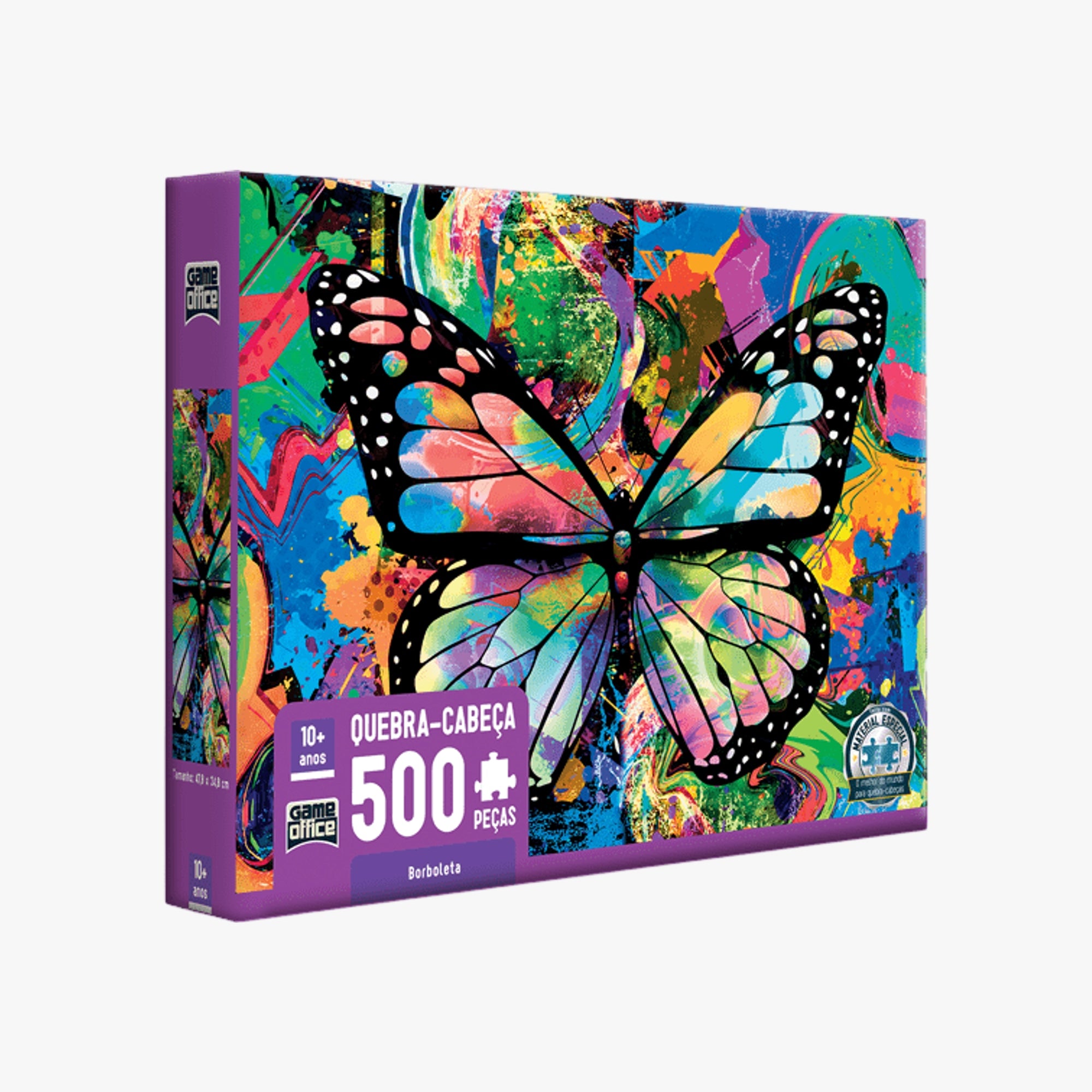 Quebra-Cabeça Borboleta 500 Peças