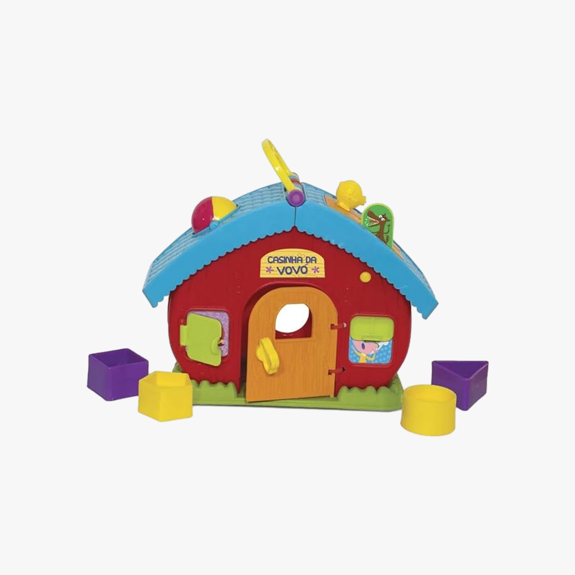 Brinquedo Casinha Da Vovó Encaixe As Formas