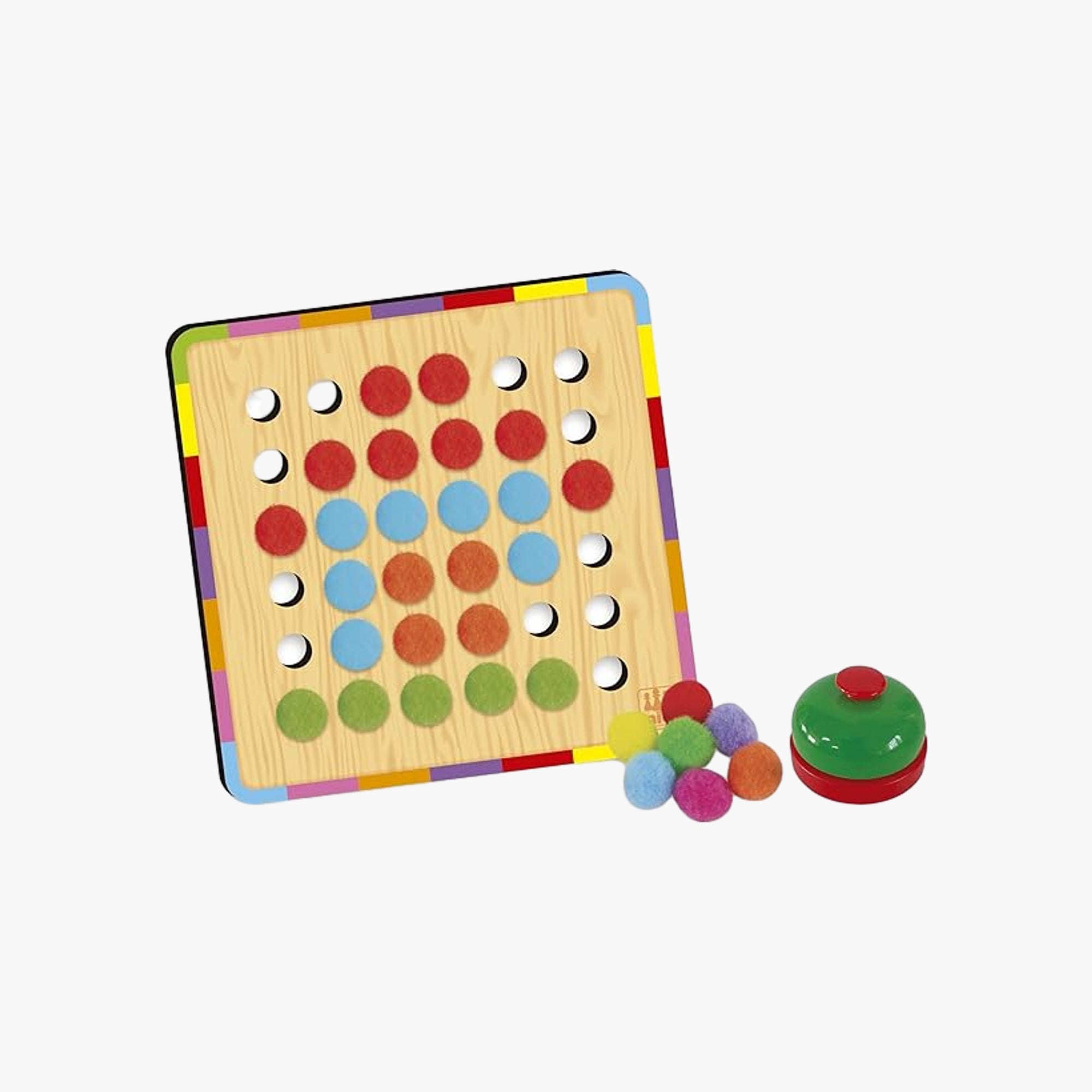 Brinquedo Educativo Mosaico Pompom