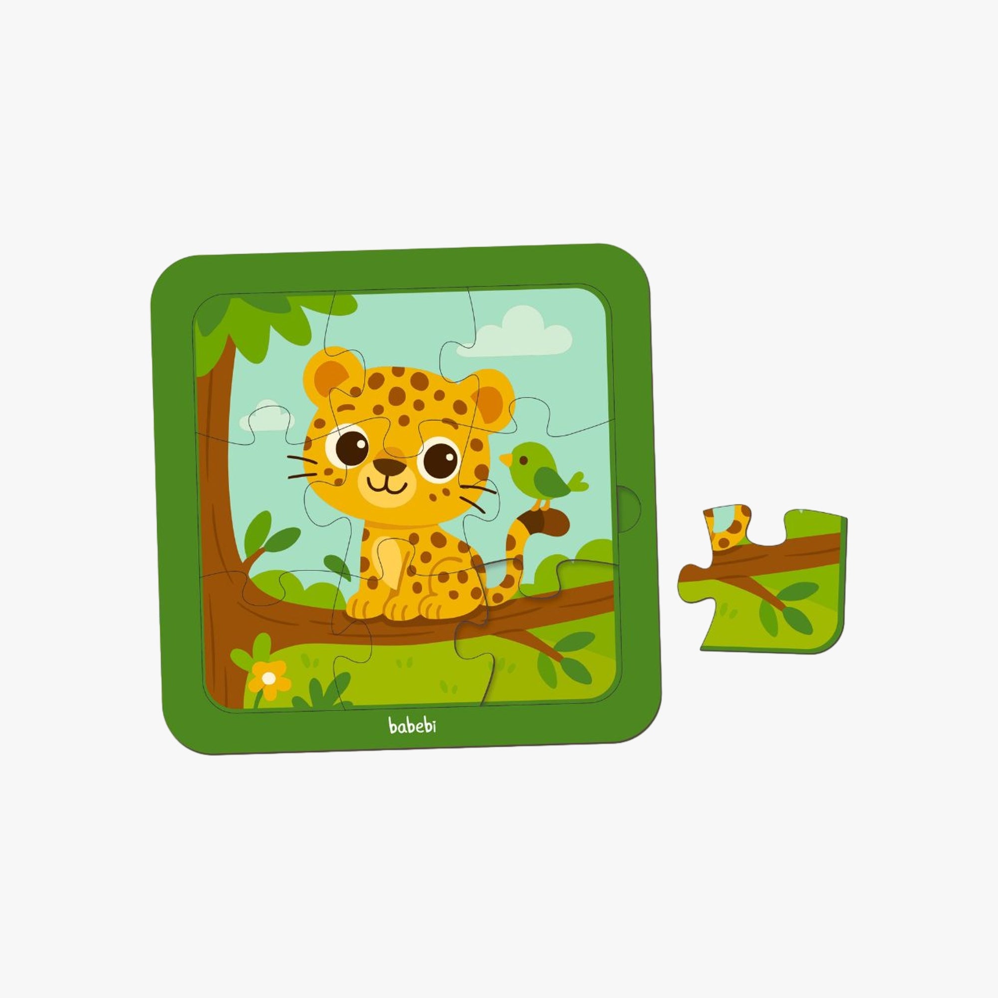 Quebra-Cabeça Infantil Onça