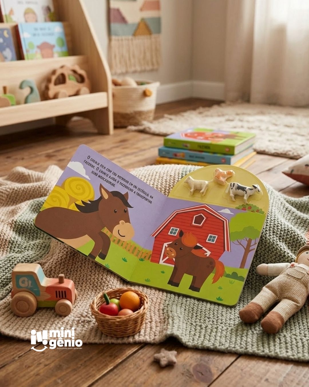 Livro Aventuras para Pequeninos Fazenda