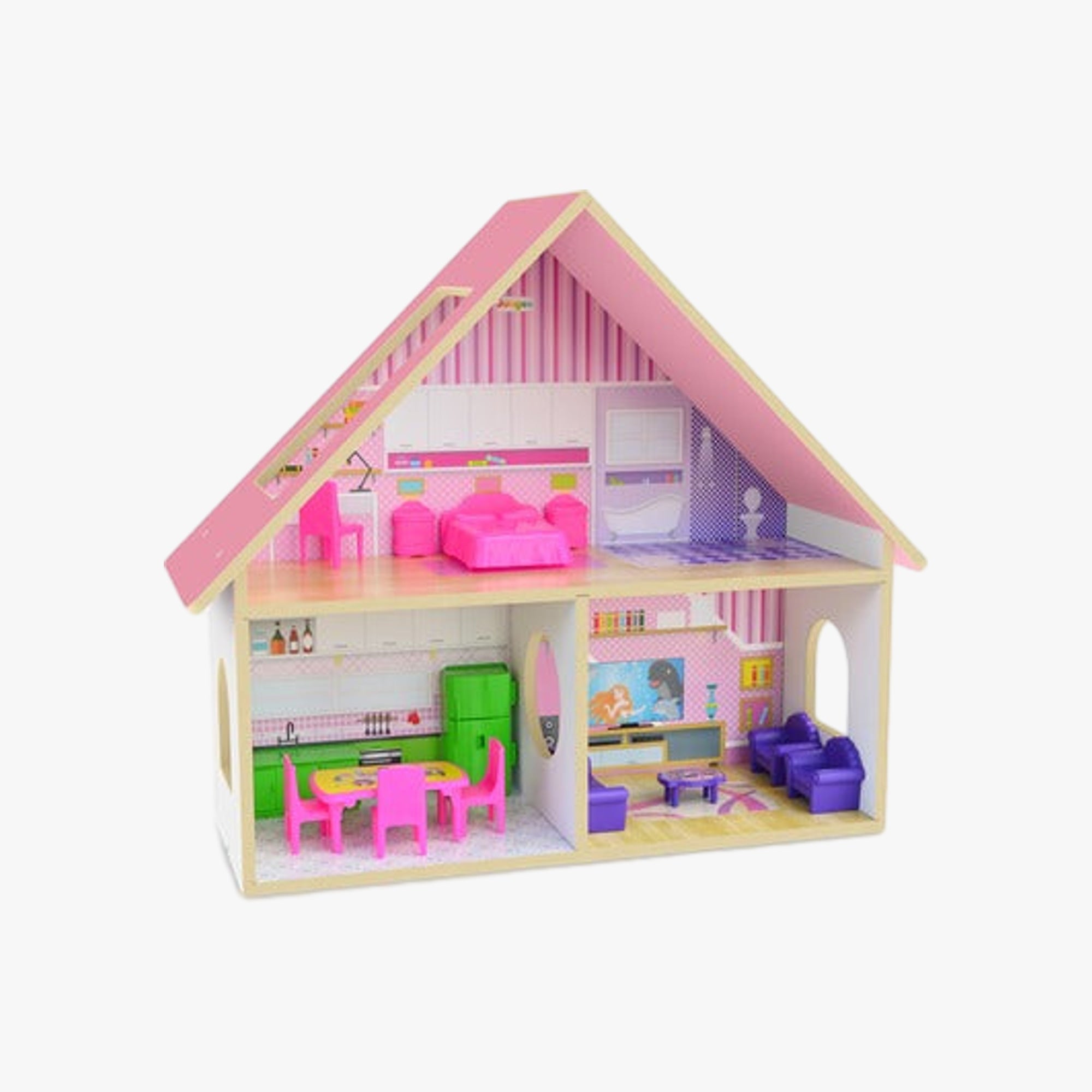 Casinha de Boneca em Madeira Sweet Home