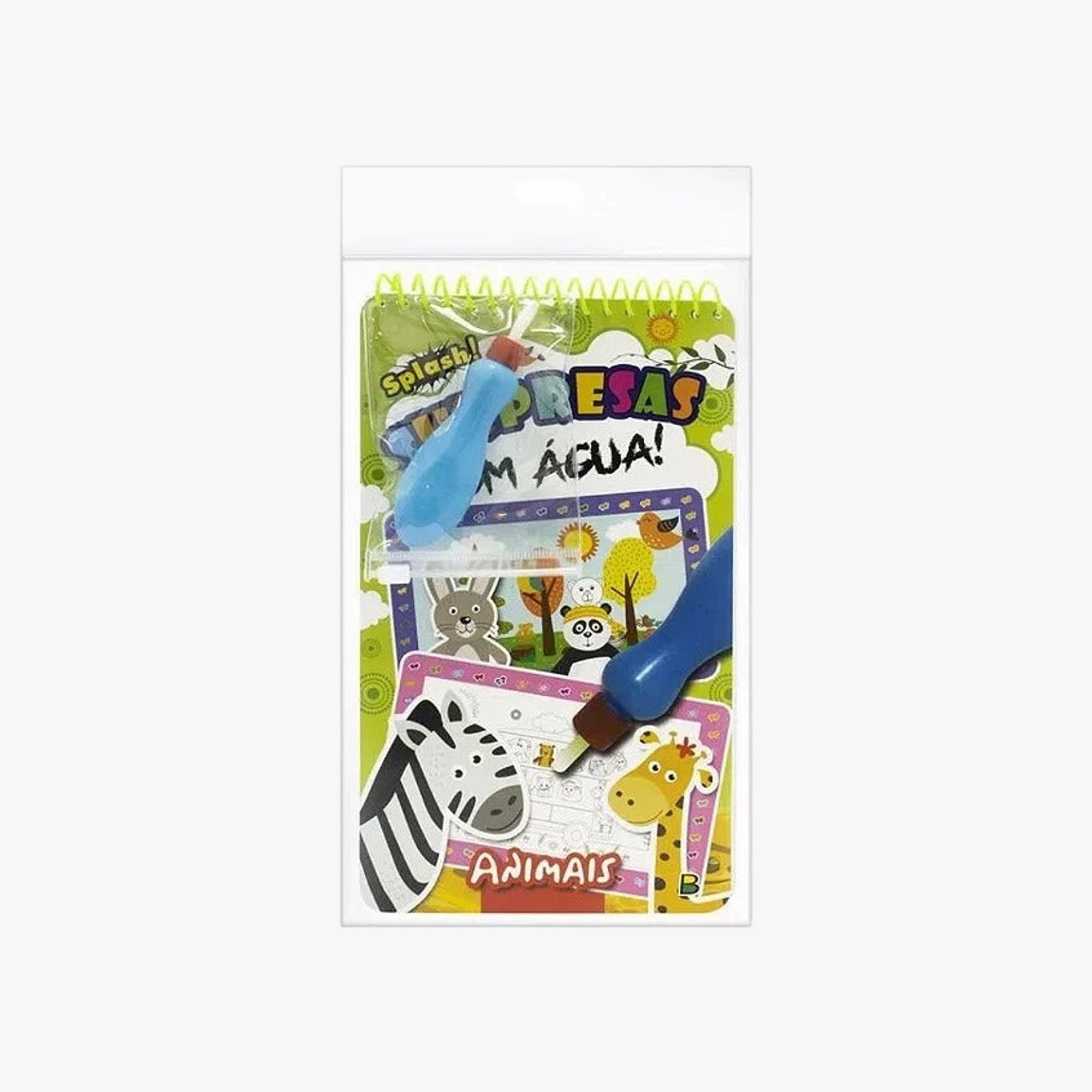Livro Infantil Aquabook Animais Safari