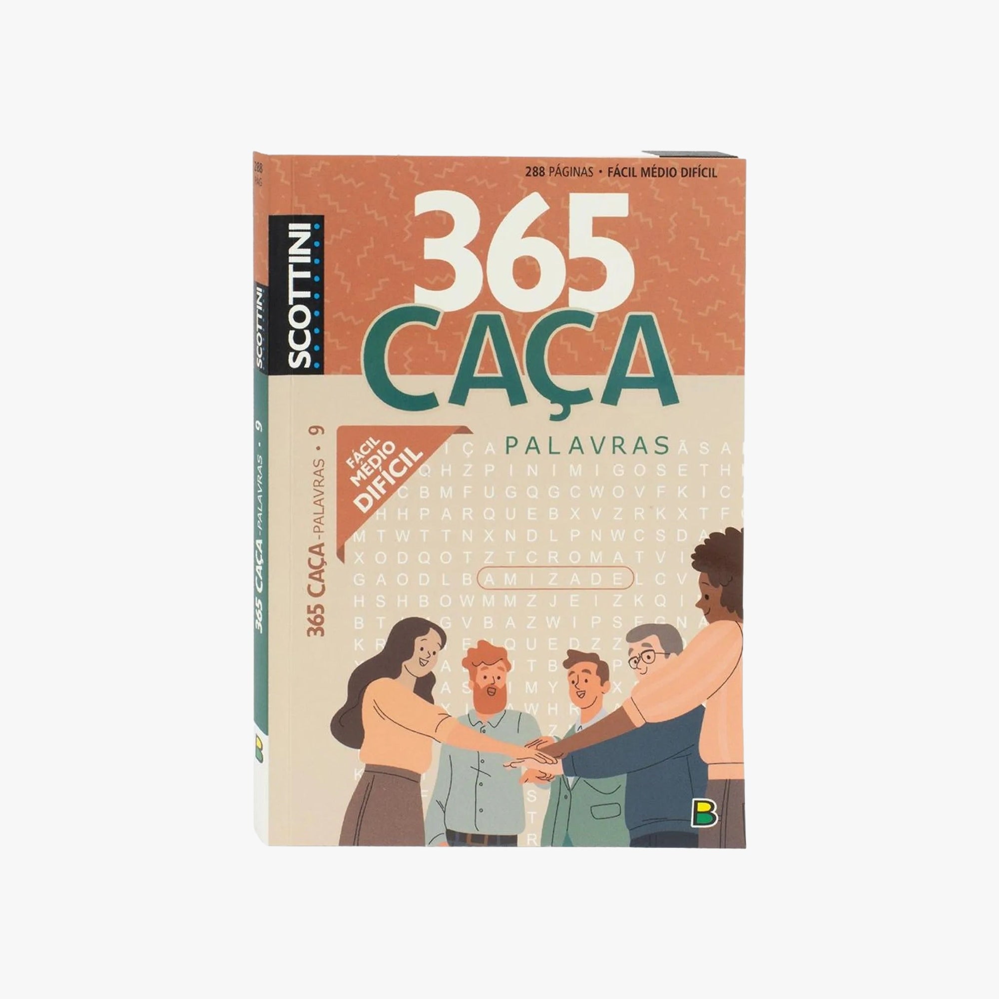 Livro Scottini 365 Caça-palavras N.9