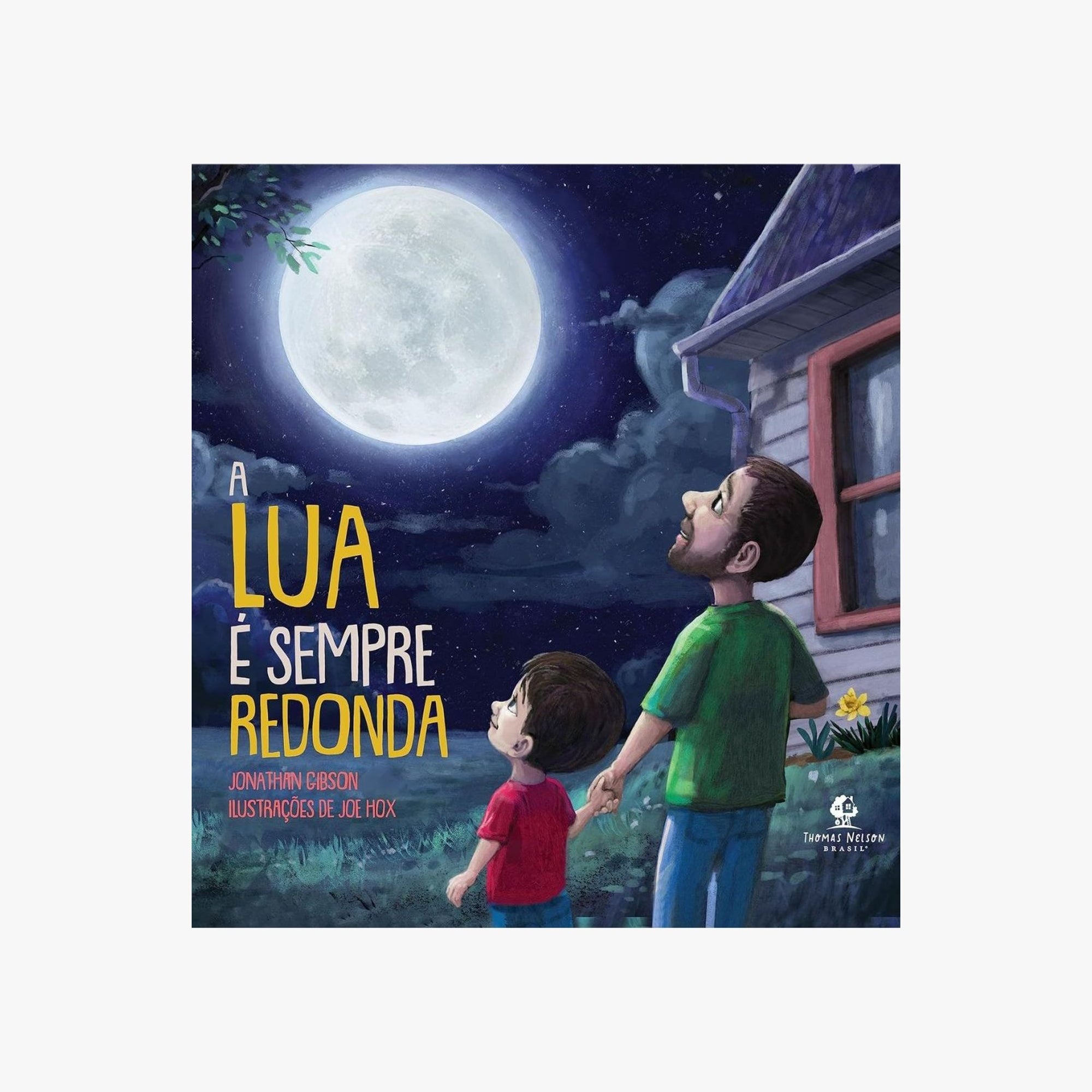 Livro A lua é Sempre Redonda