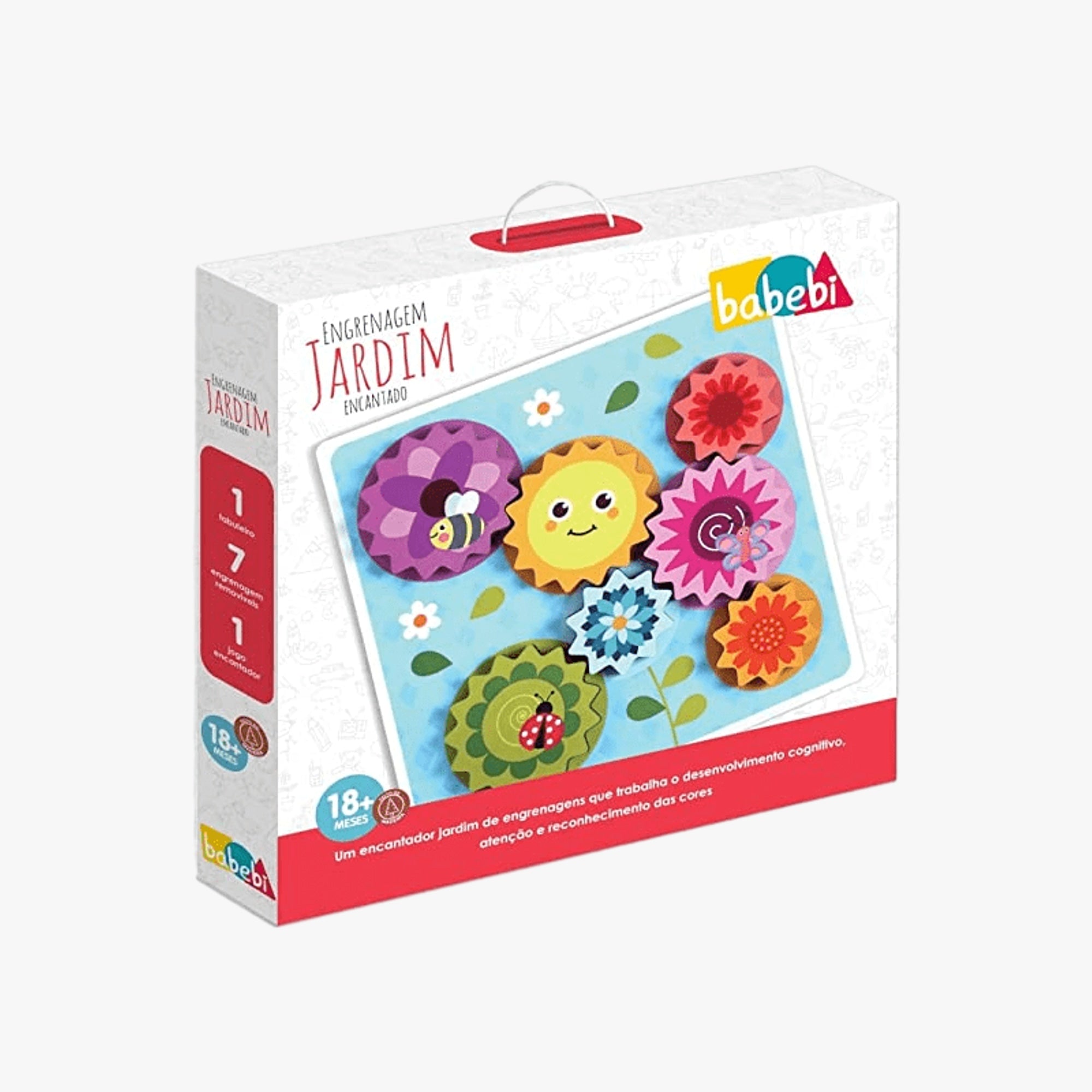 Brinquedo Educativo Jardim de Engrenagem