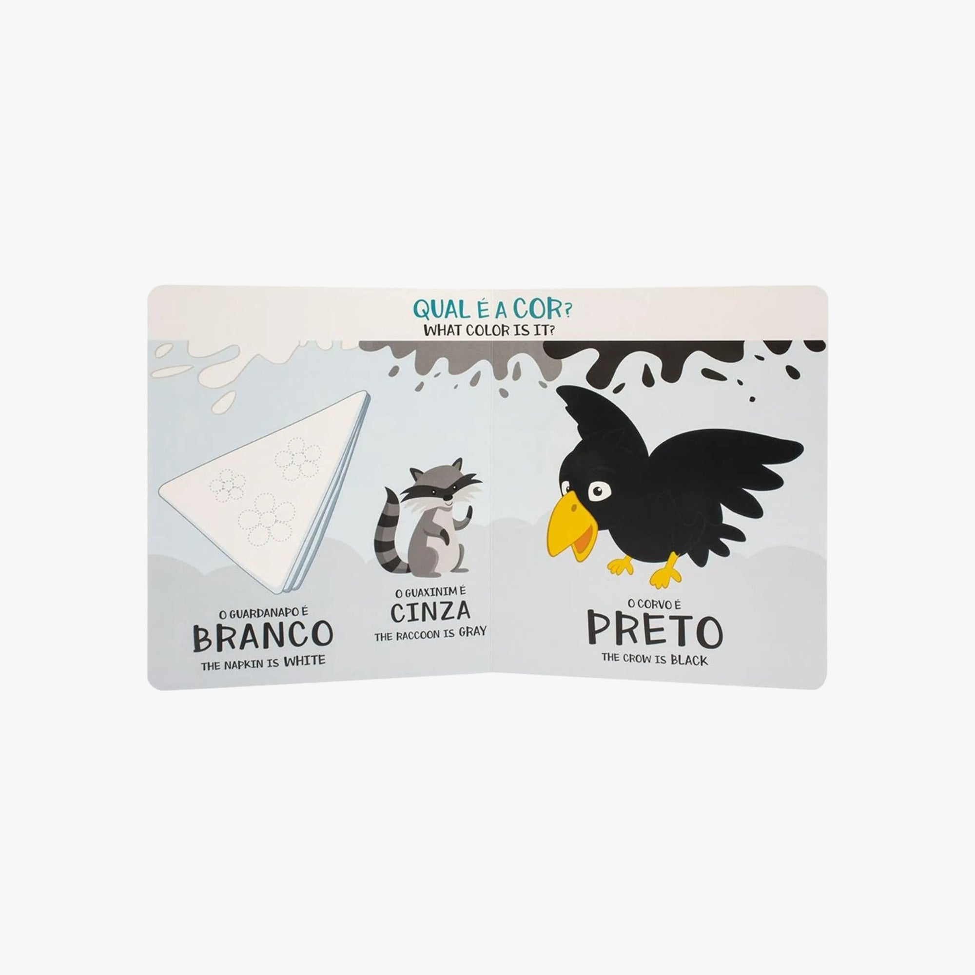 Livro Escolinha Primeiras Palavras: Cores