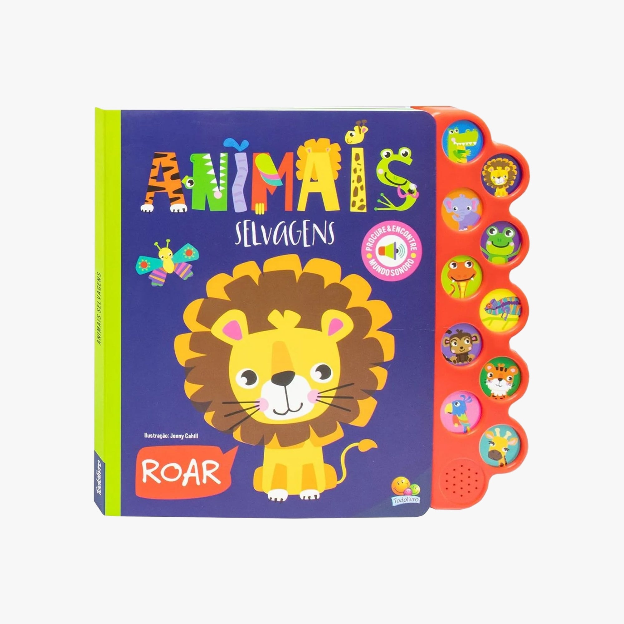 Livro Mundo Sonoro: Animais Selvagens