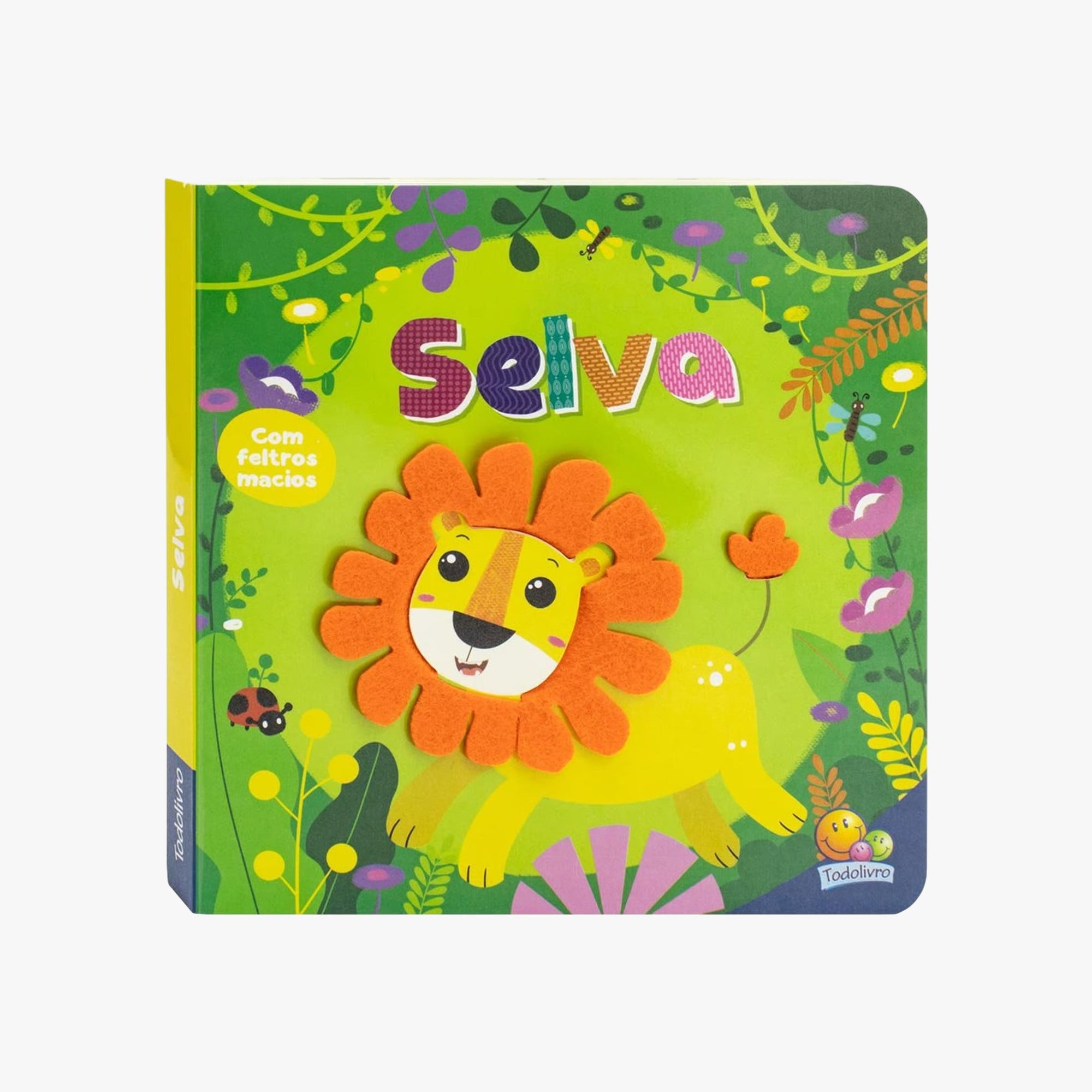 Livro Amiguinhos de Feltro Selva