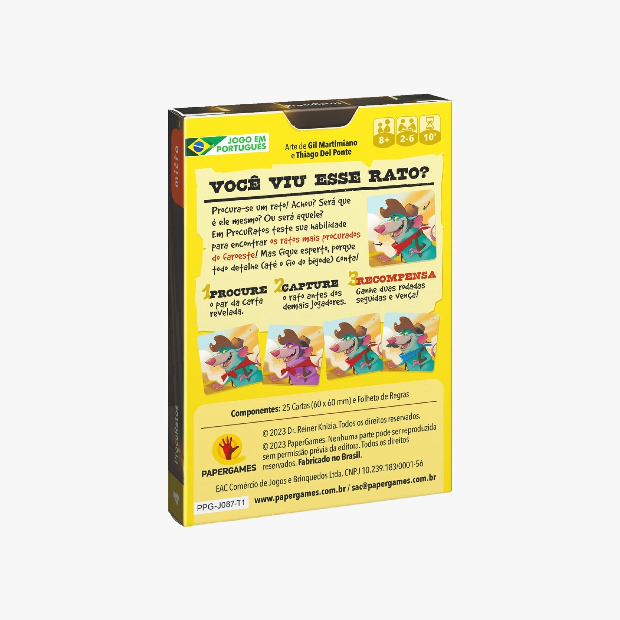 Jogo de Cartas ProcuRatos