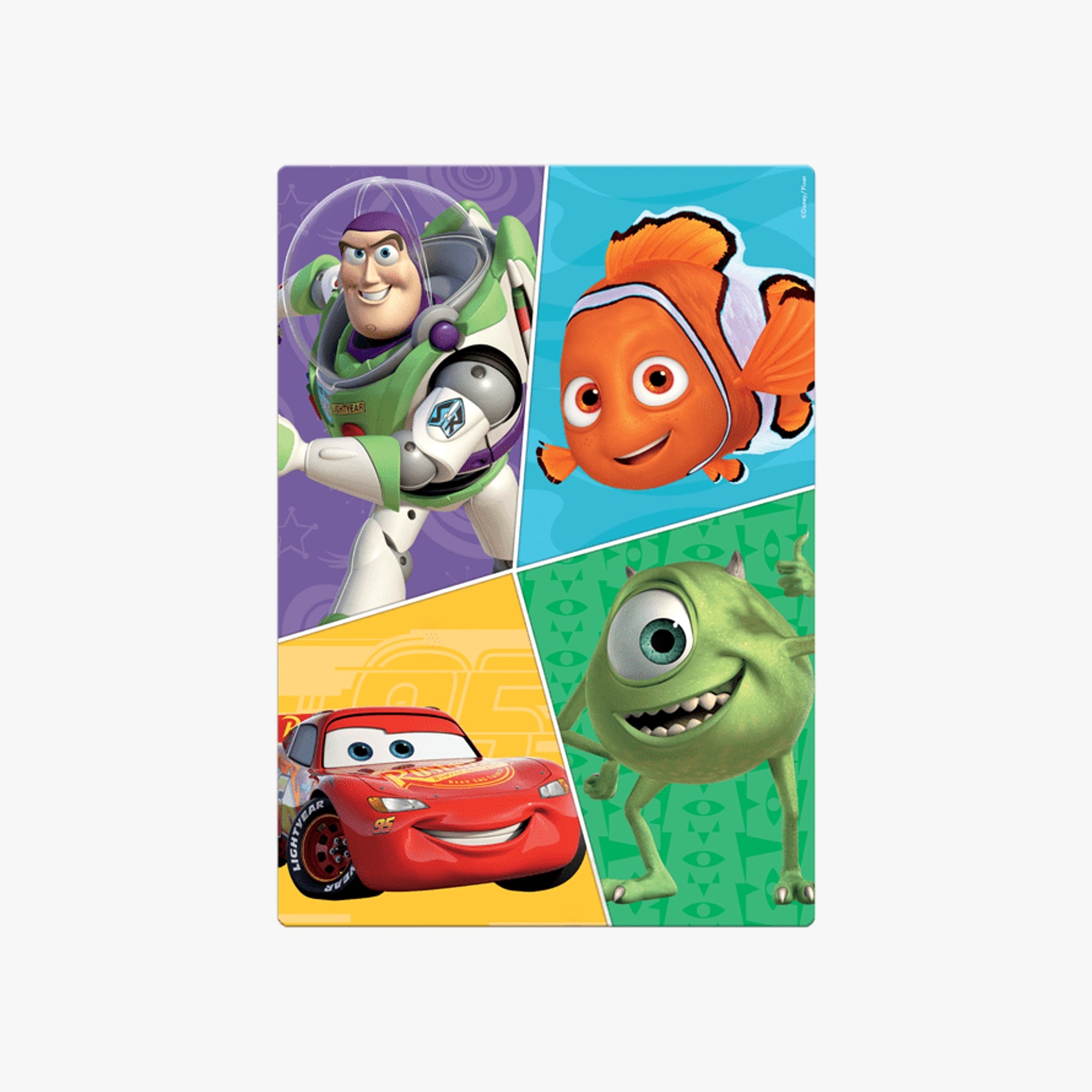Quebra-Cabeça Pixar Metalizado 200 Peças