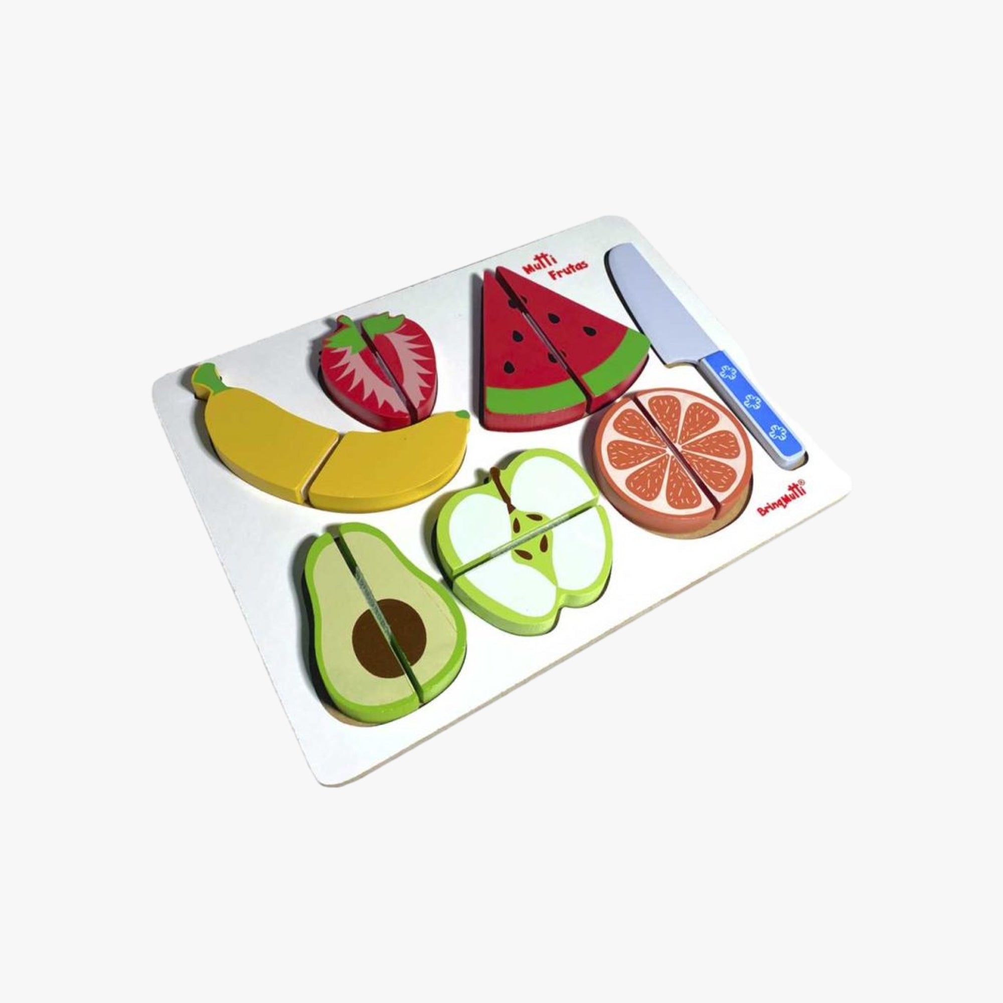 Brinquedo Educativo Frutinha Velcro