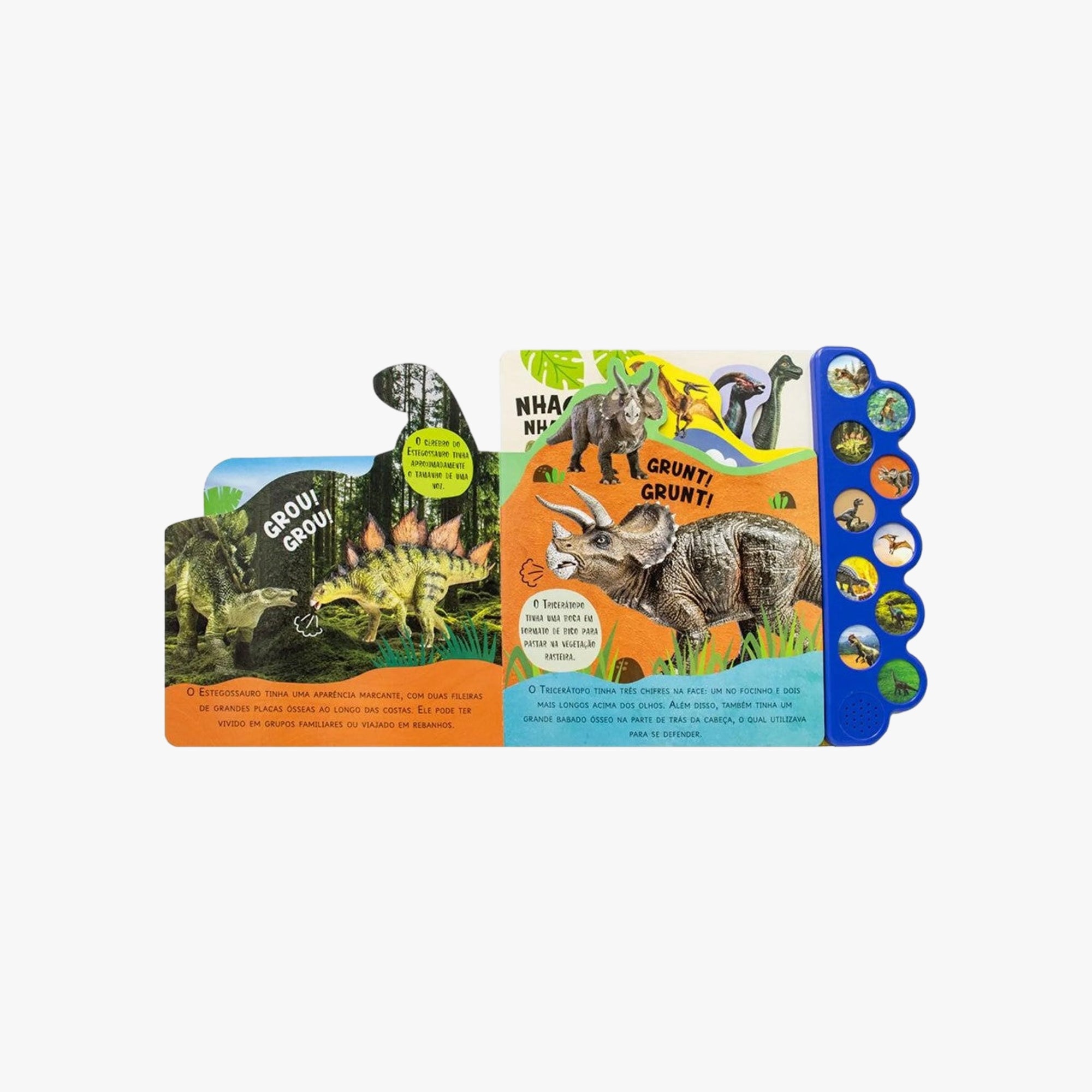 Livro Infantil Leia e Ouça Dinossauro
