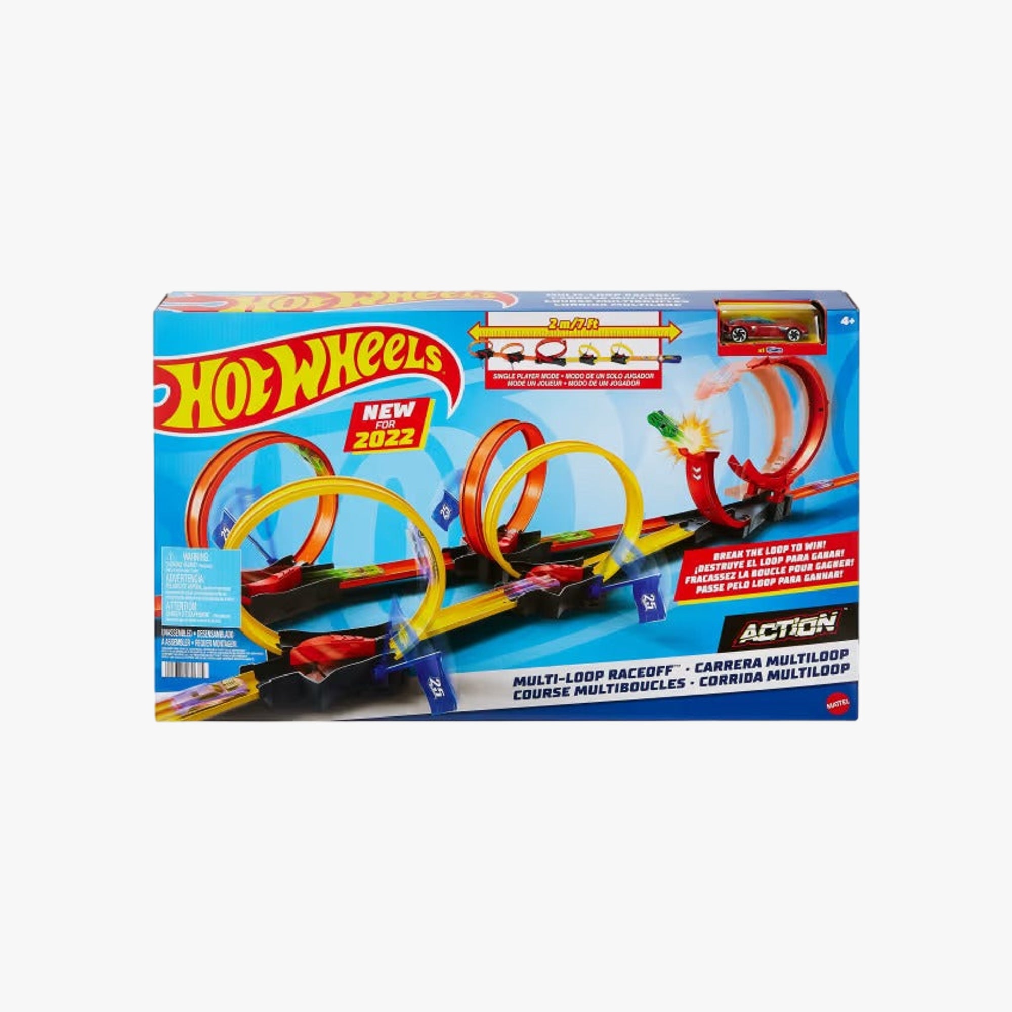 Hot Wheels Action Pista de Brinquedo Competição Super Loop