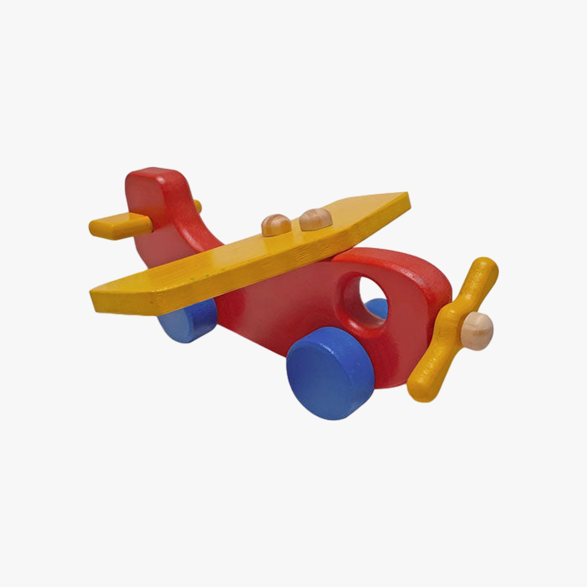 Brinquedo Educativo Avião de Madeira Wood Toys