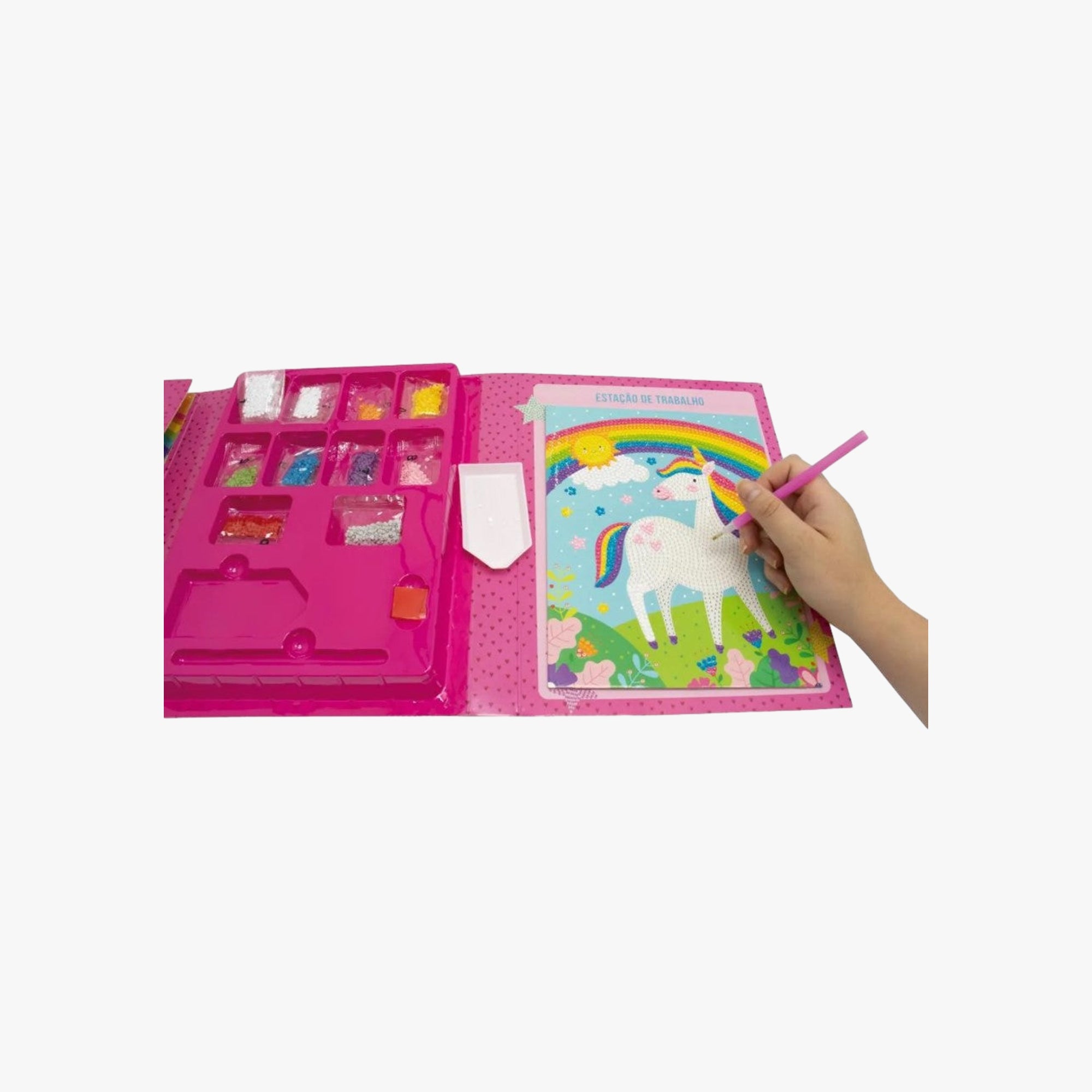 Livro e Kit Crie sua Arte com Cristal