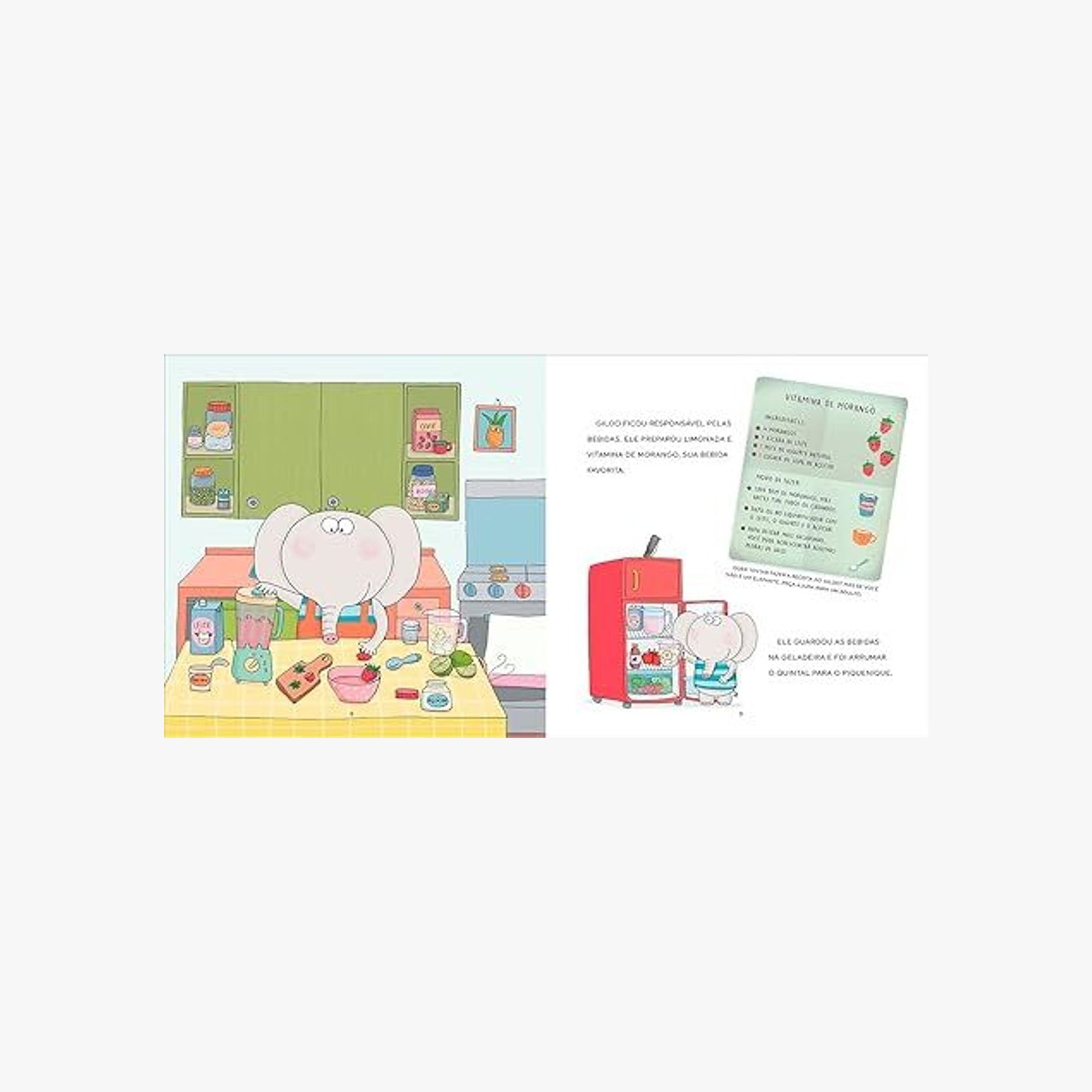 Livro Infantil O Piquenique do Gildo