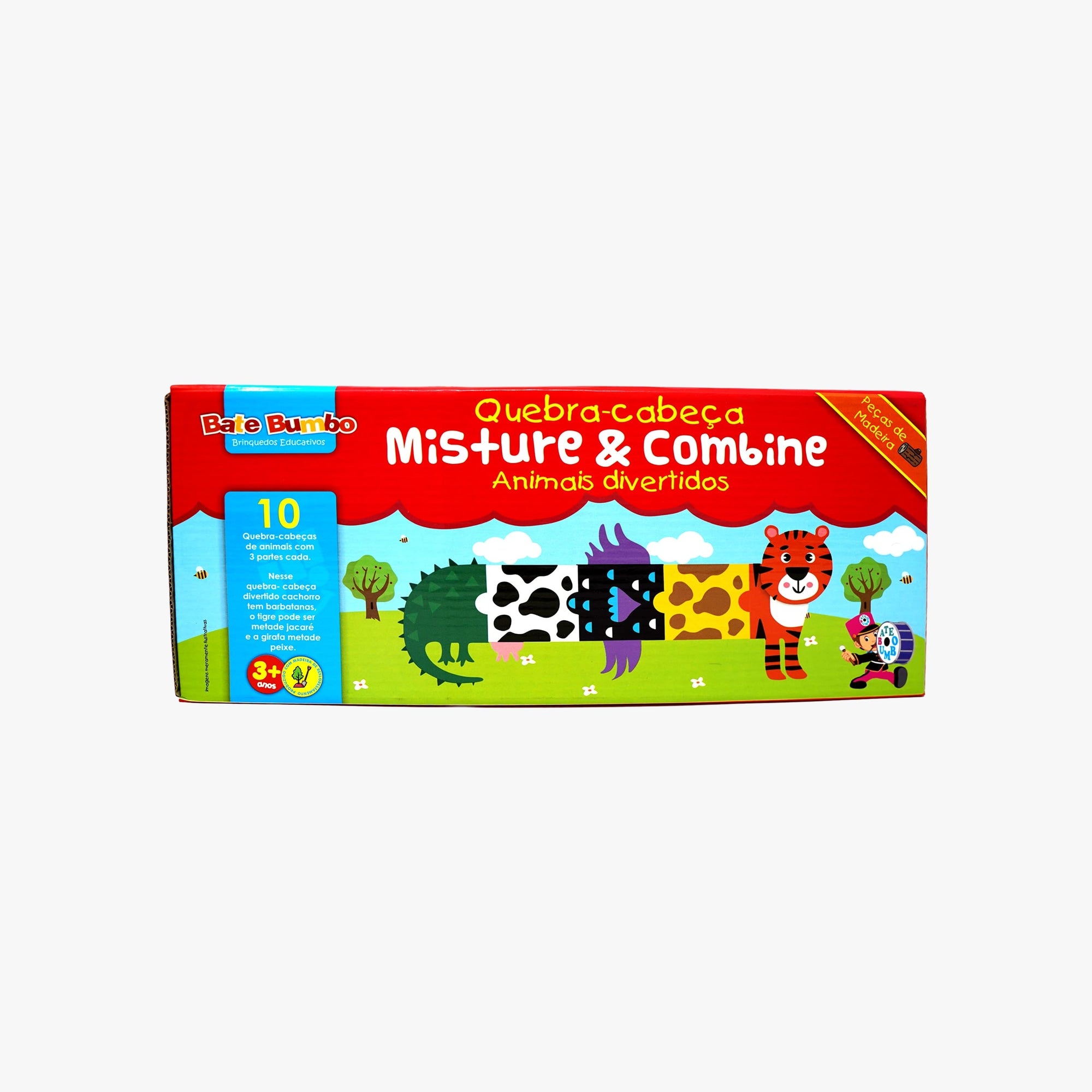 Quebra-Cabeça Misture e Combine Animais