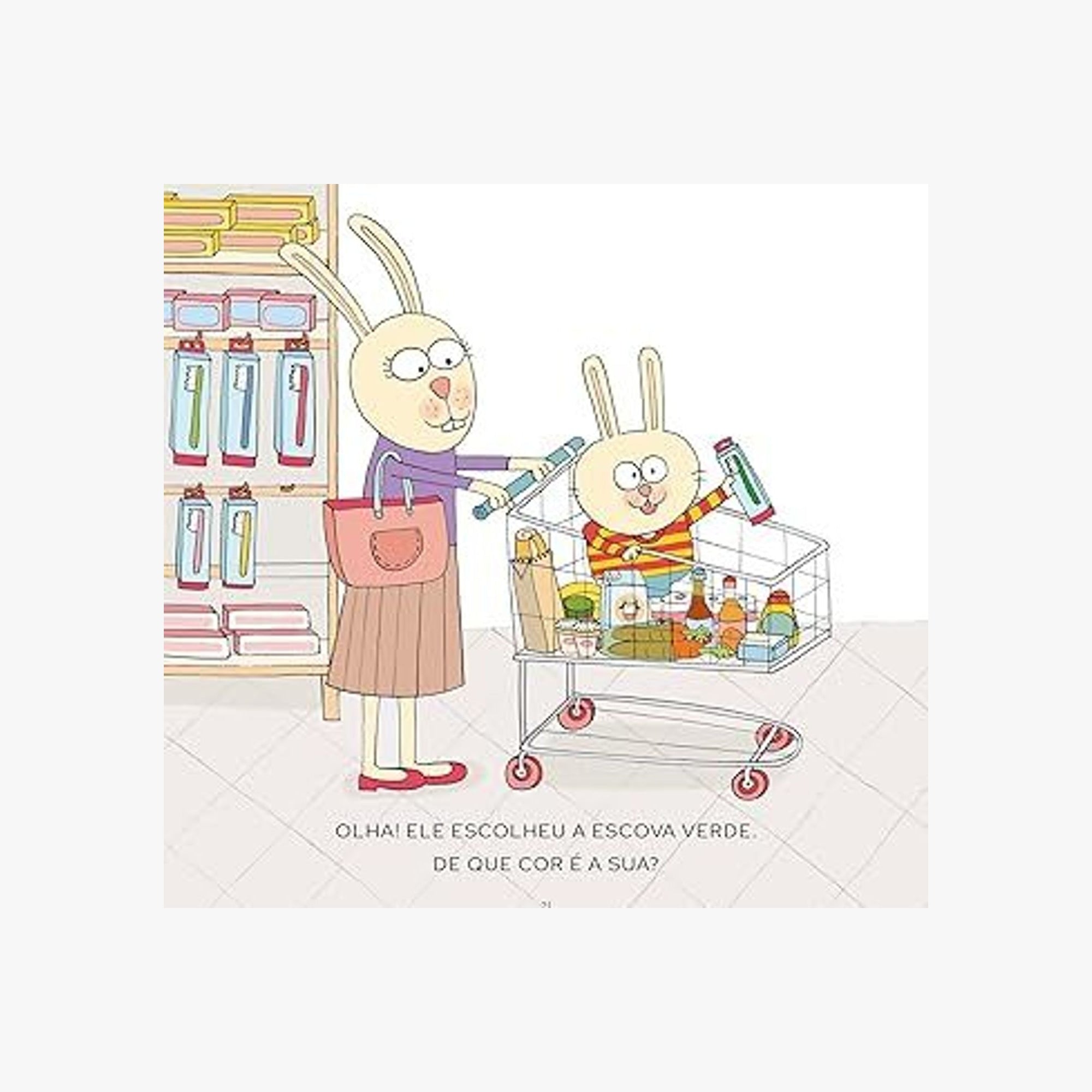 Livro Bibo no Mercado