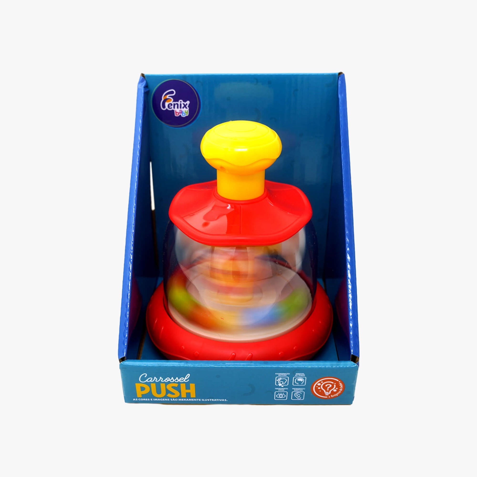 Brinquedo Carrossel Giratório com Bolinhas