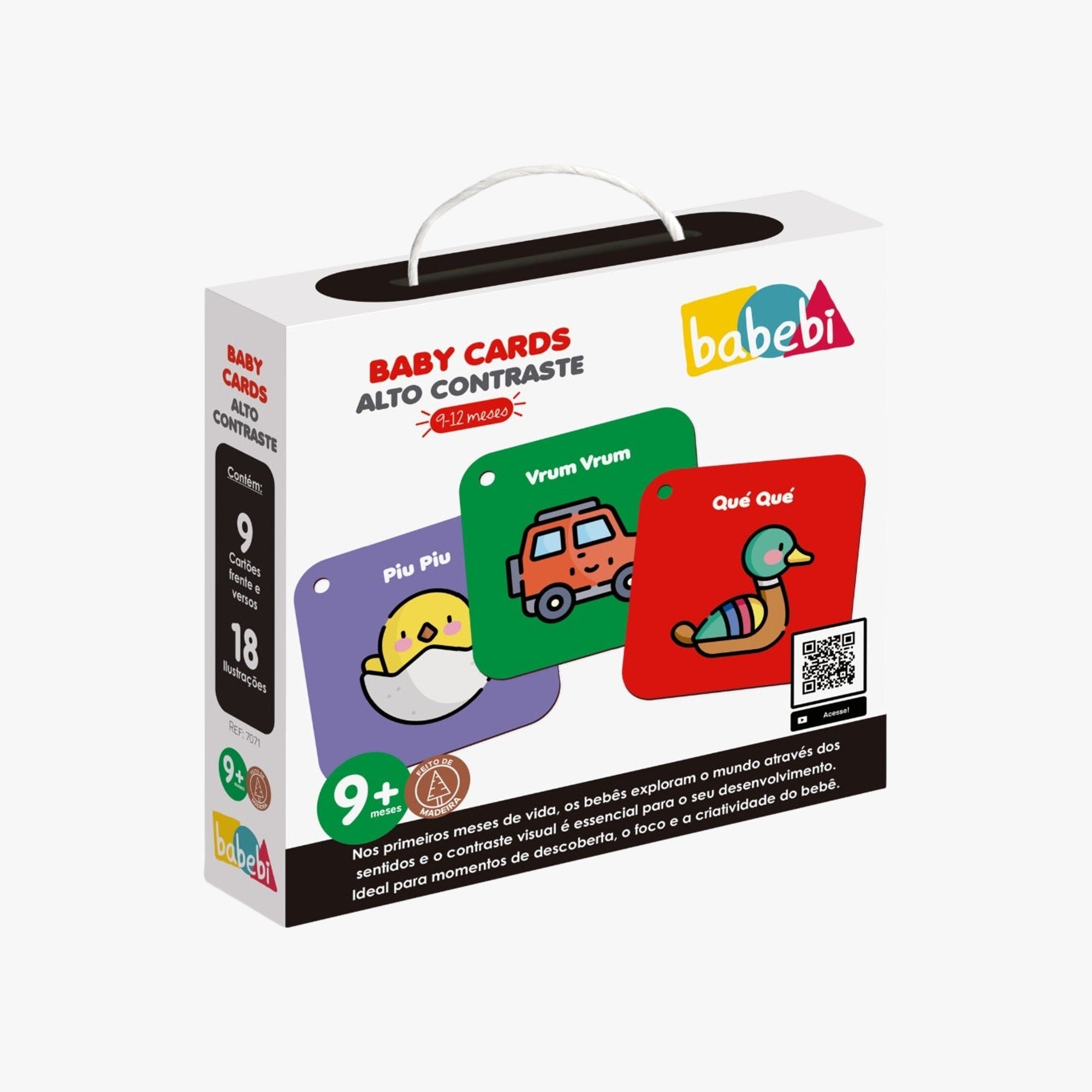 Baby Cards Alto Contraste 9-12 meses