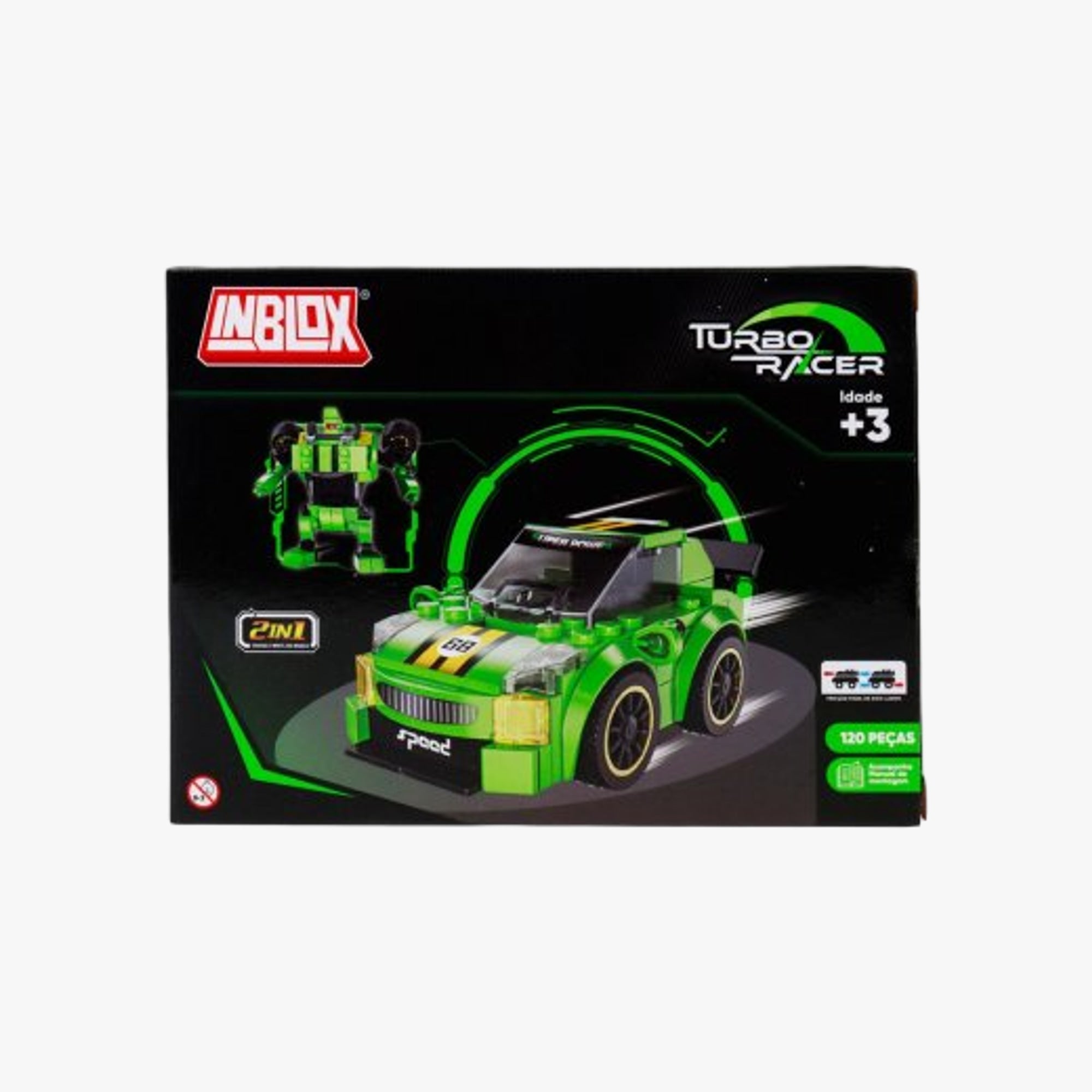 Bloco de Montar Inblox Transformer 2 em 1 Sortidos