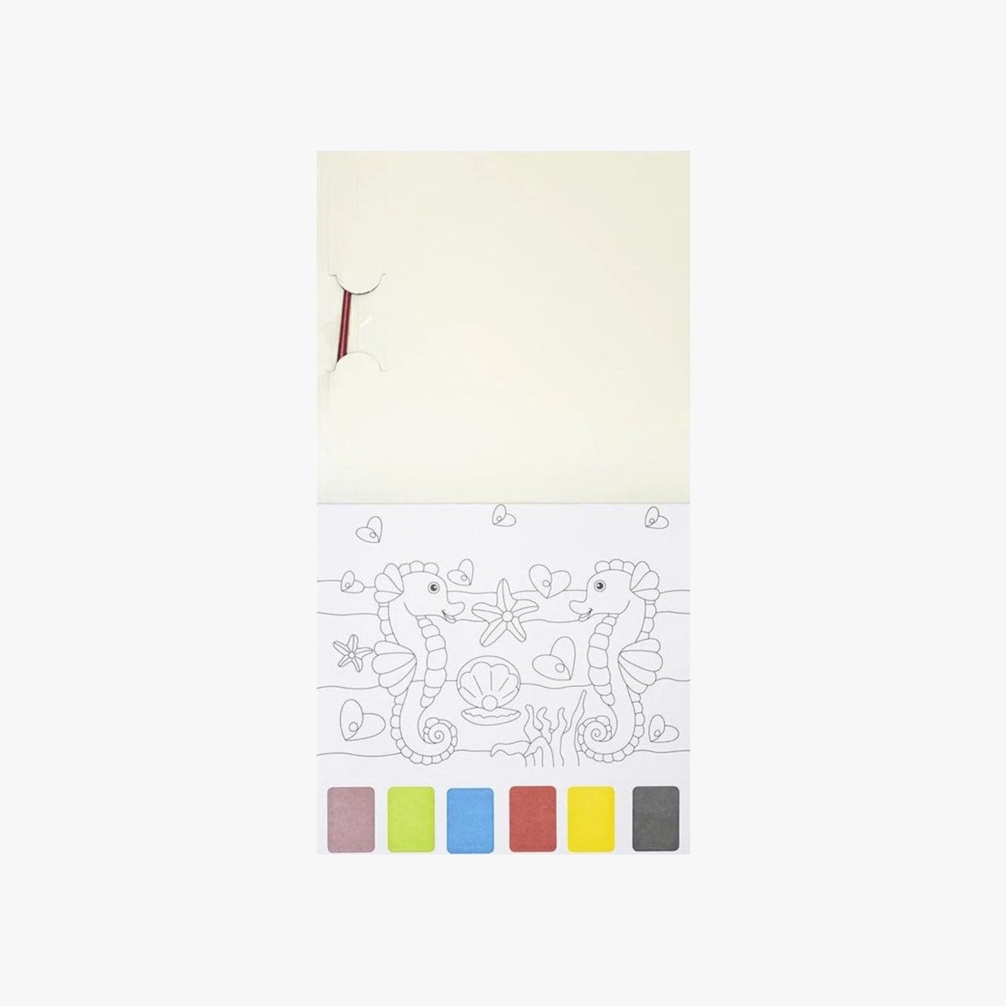 Livro Pintando com Água Oceano