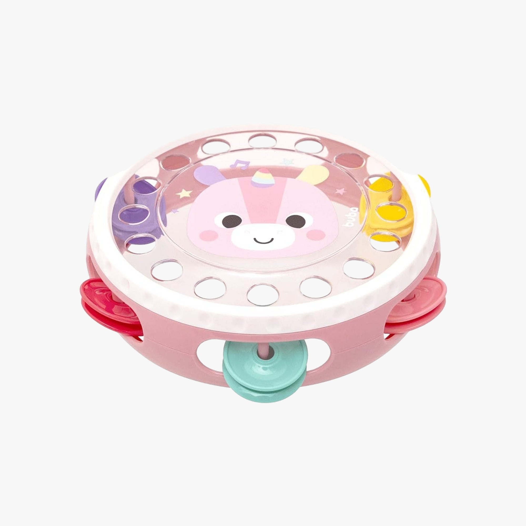 Brinquedo Musical de Bebê Pandeiro Unicórnio