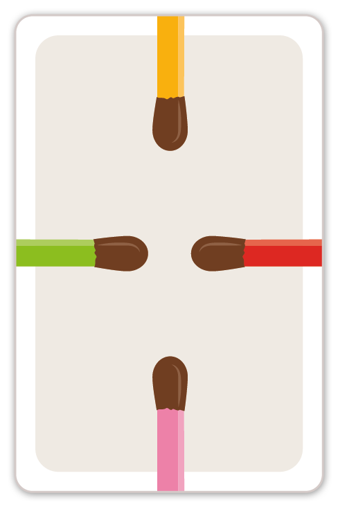 Jogo de Cartas ColorFox (Linha Pocket)