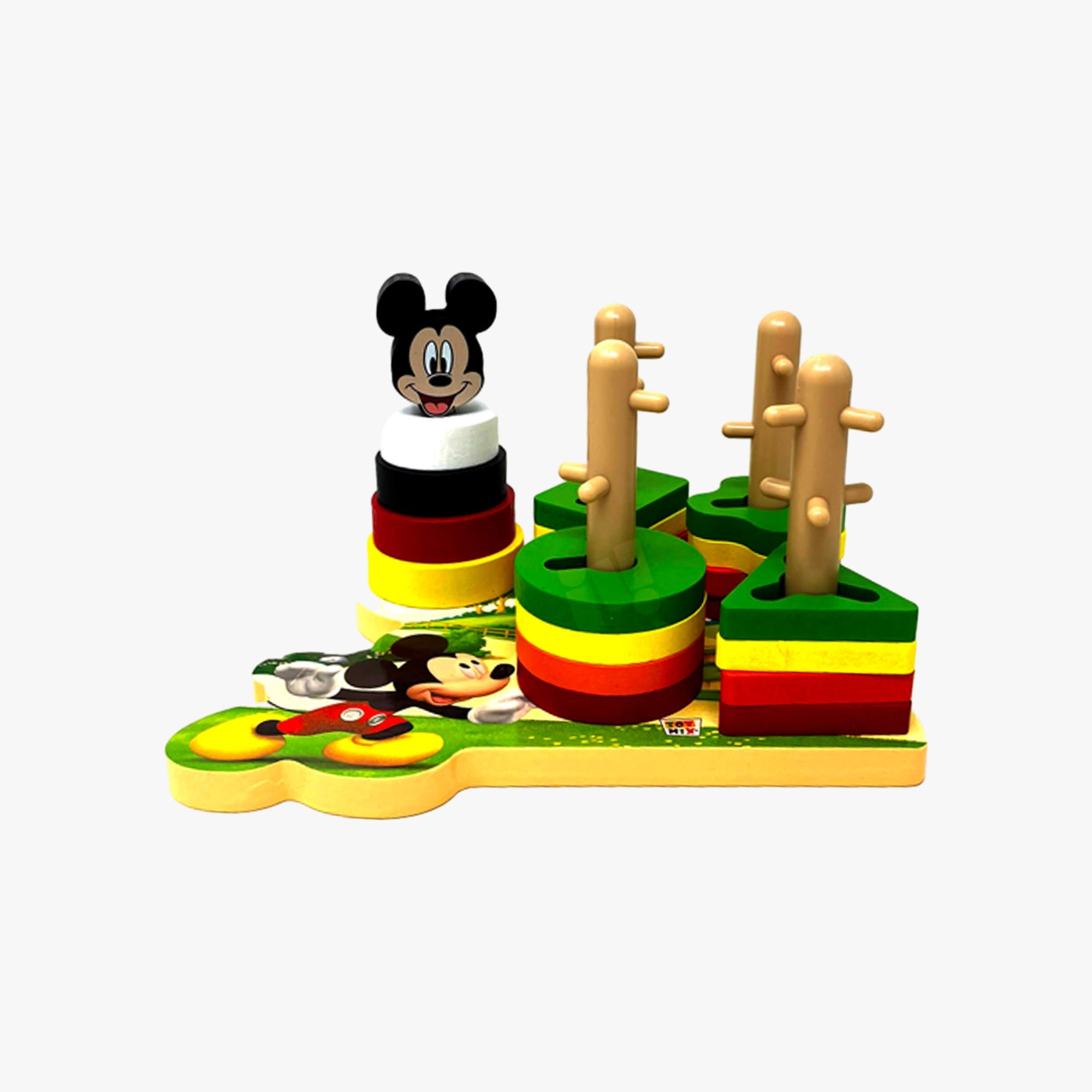 Brinquedo Educativo Encaixe Divertido Mickey