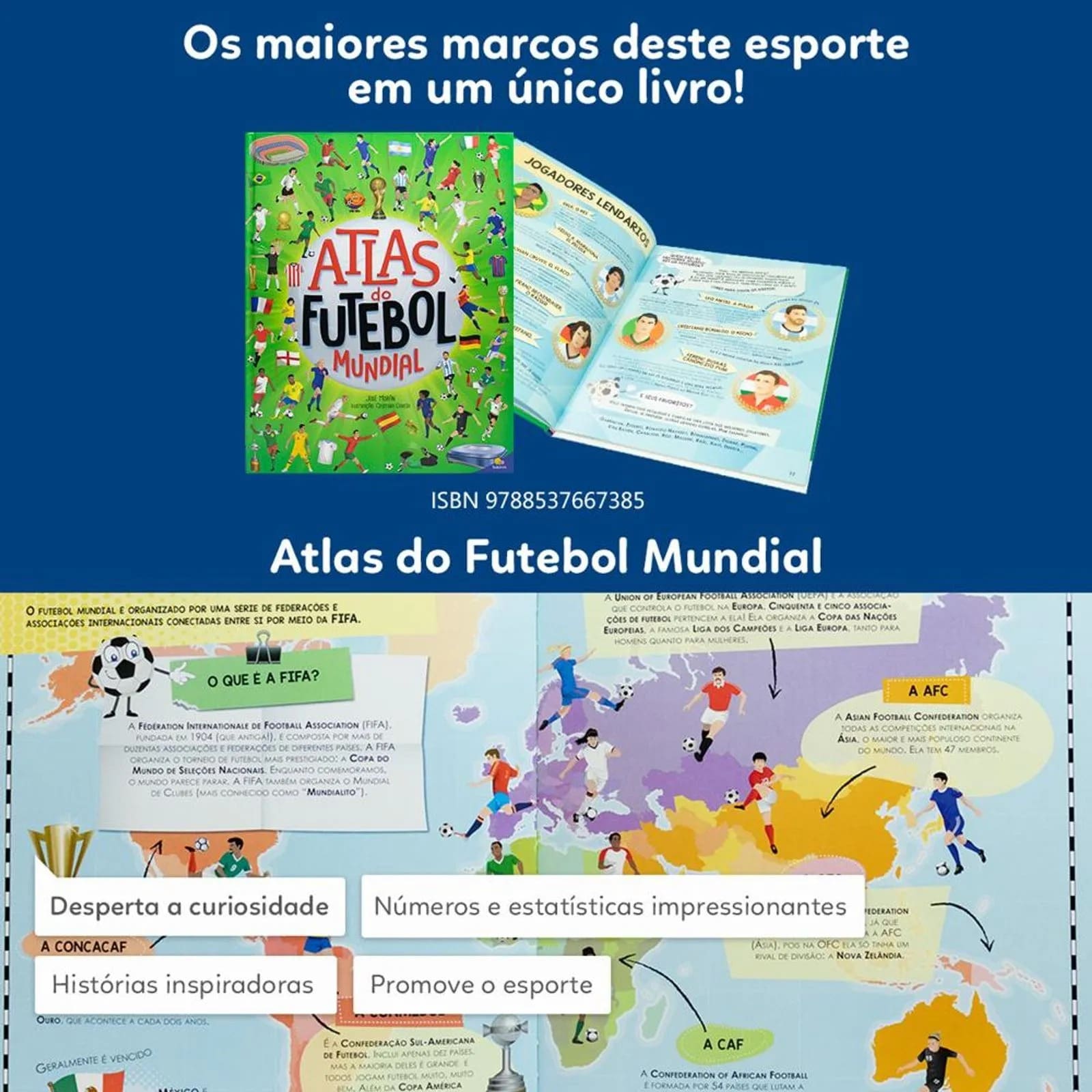 Livro Atlas do Futebol Mundial