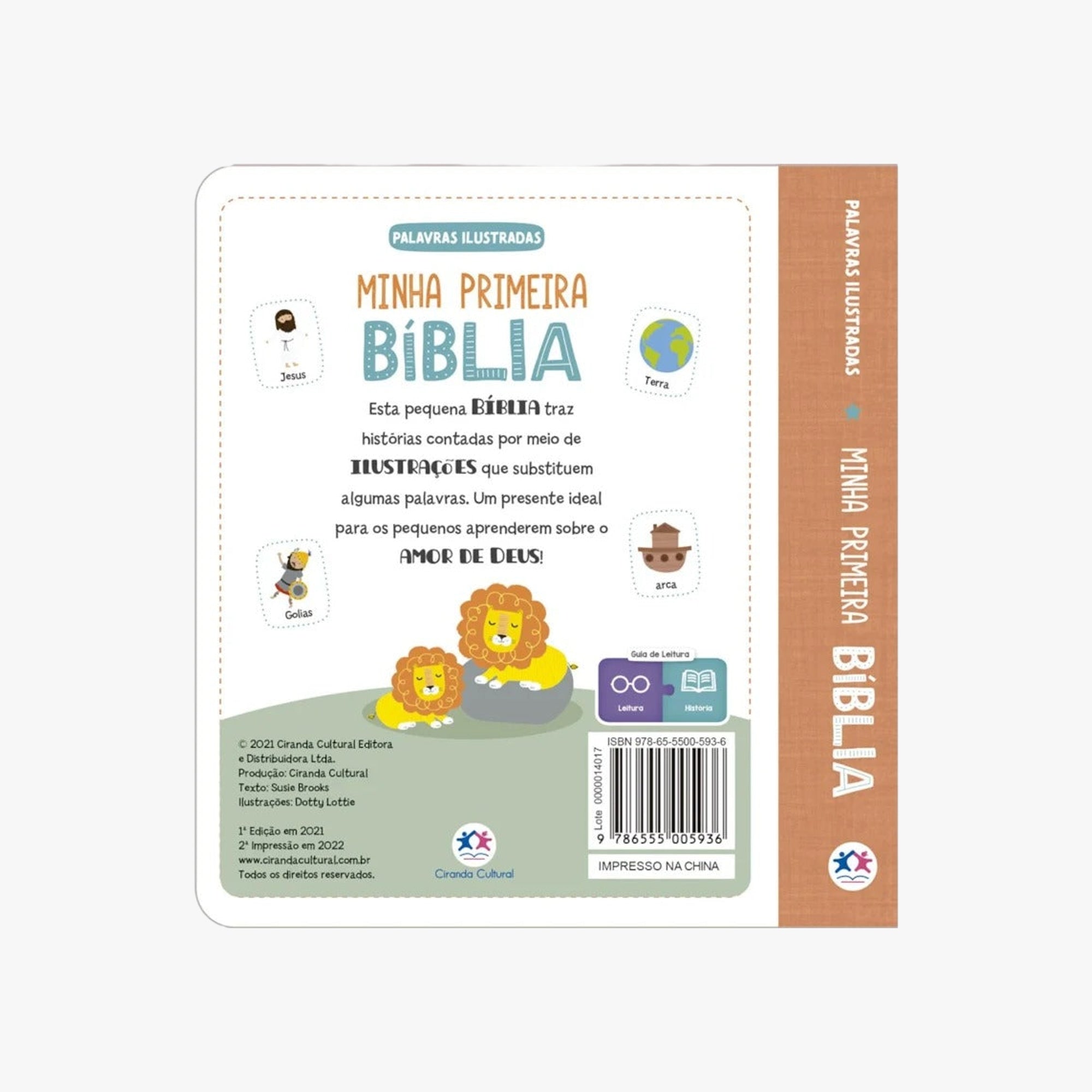 Livro Minha Primeira Bíblia de Palavras Ilustradas