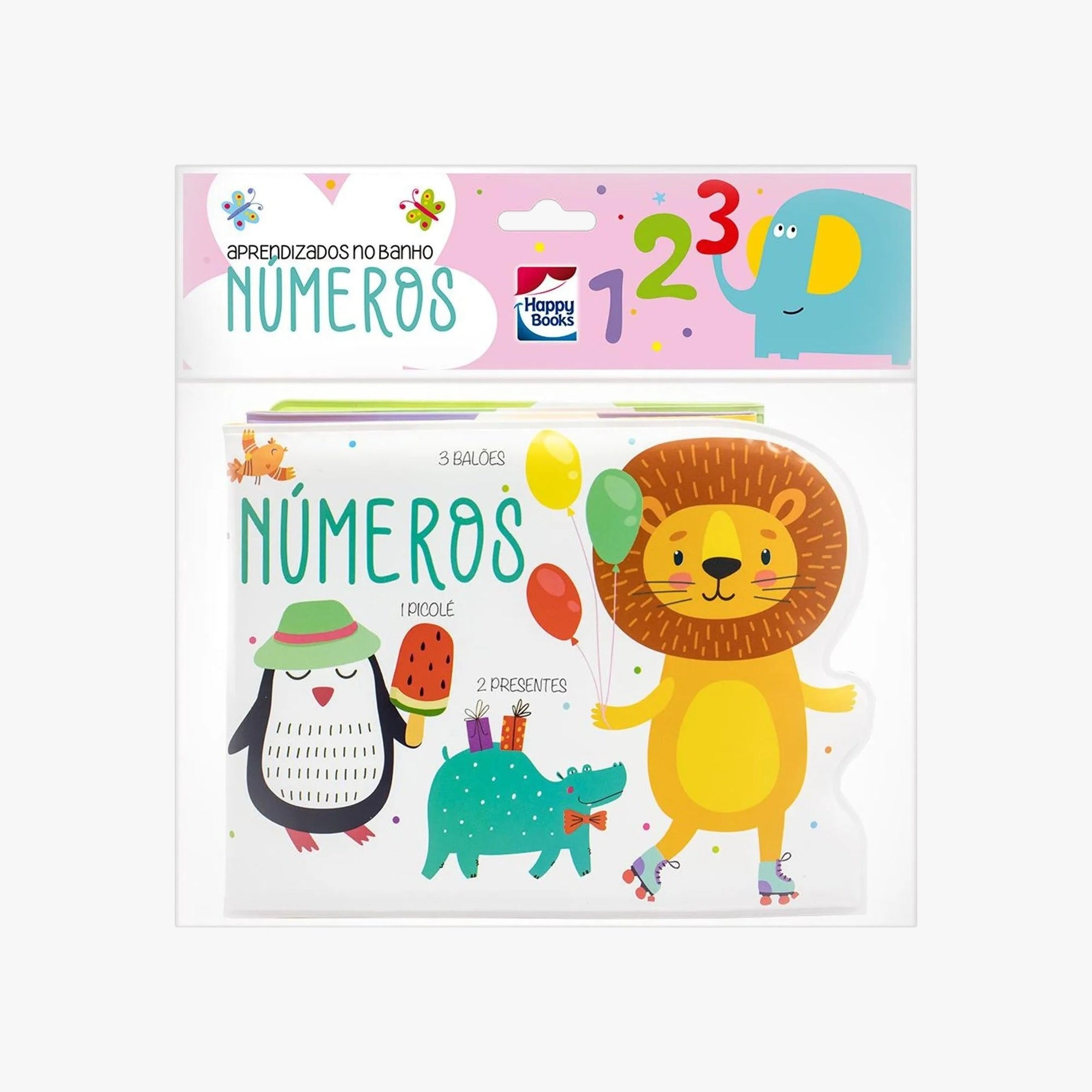 Livro Aprendizados no Banho Números
