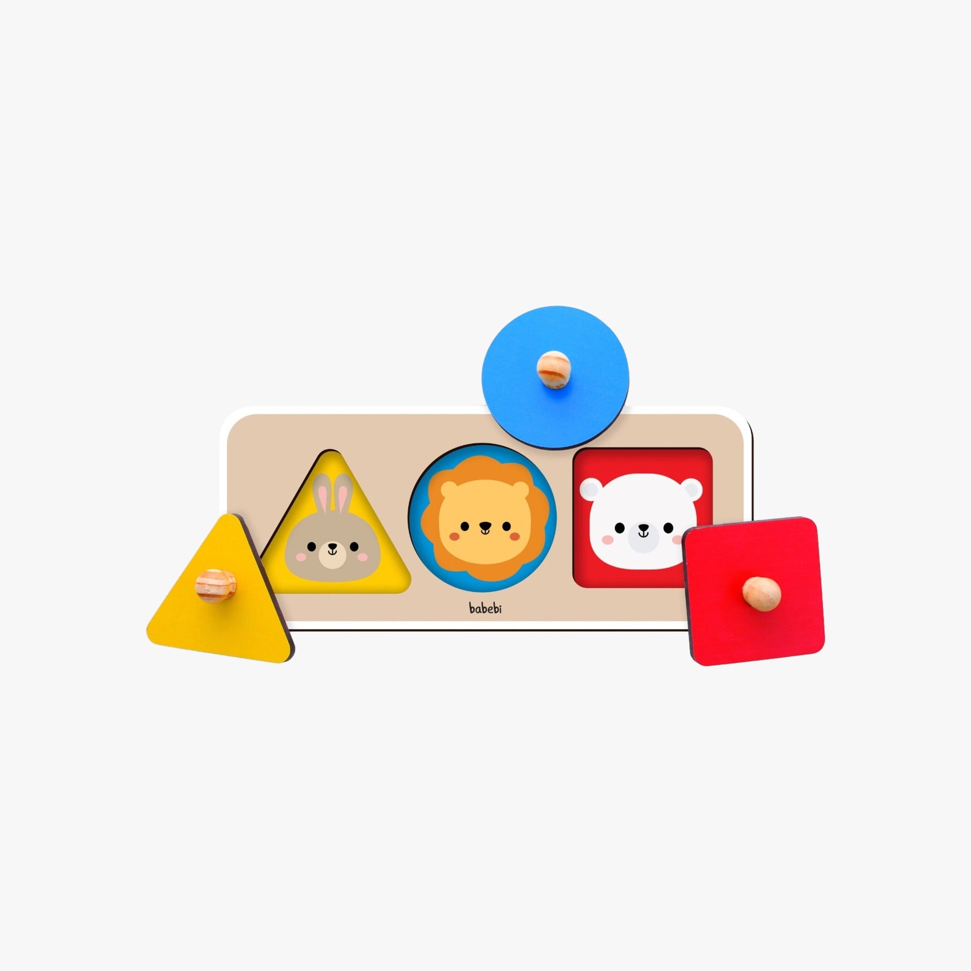 Brincando com Cores e Formas - Encaixes Educativos