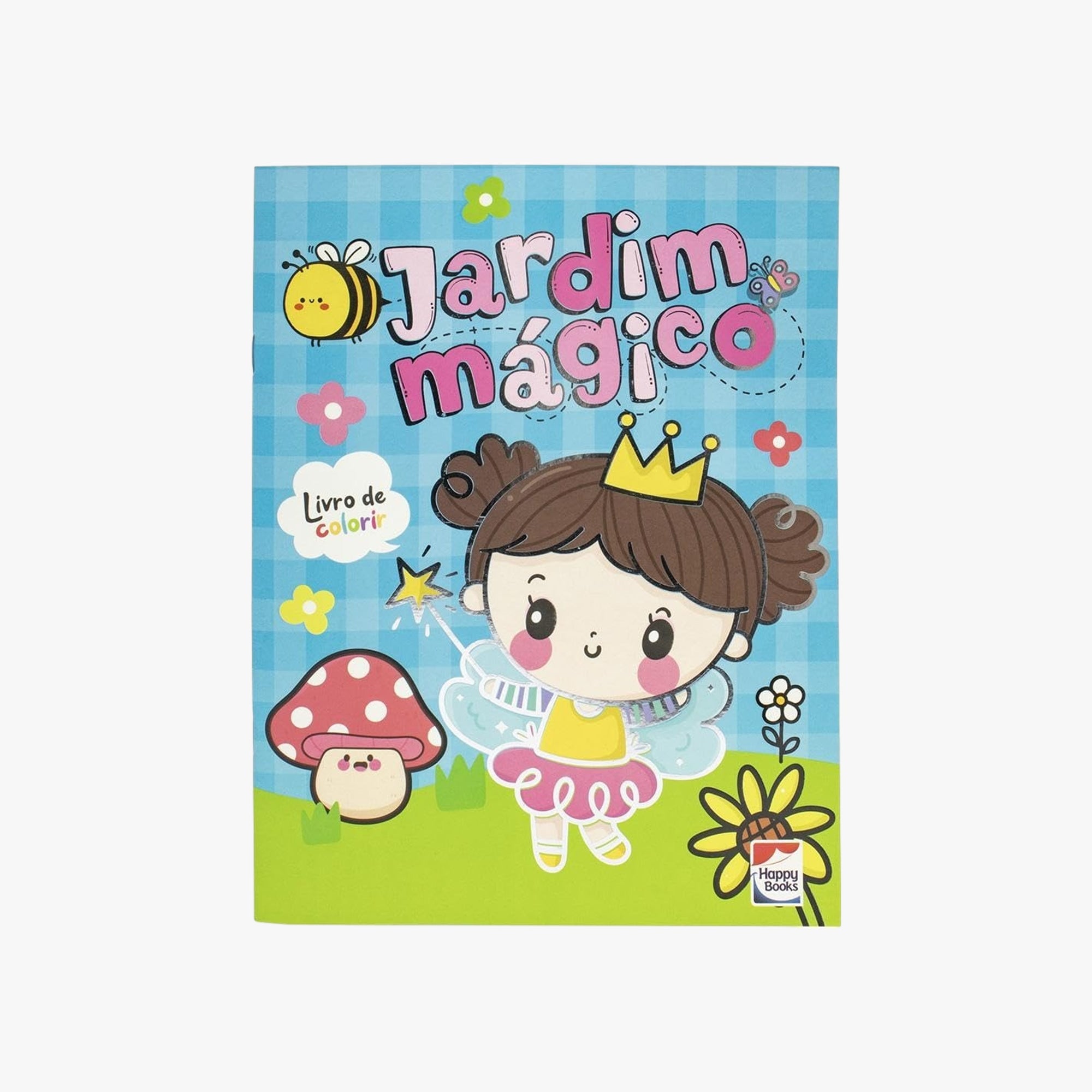 Livro de Colorir Jardim Mágico