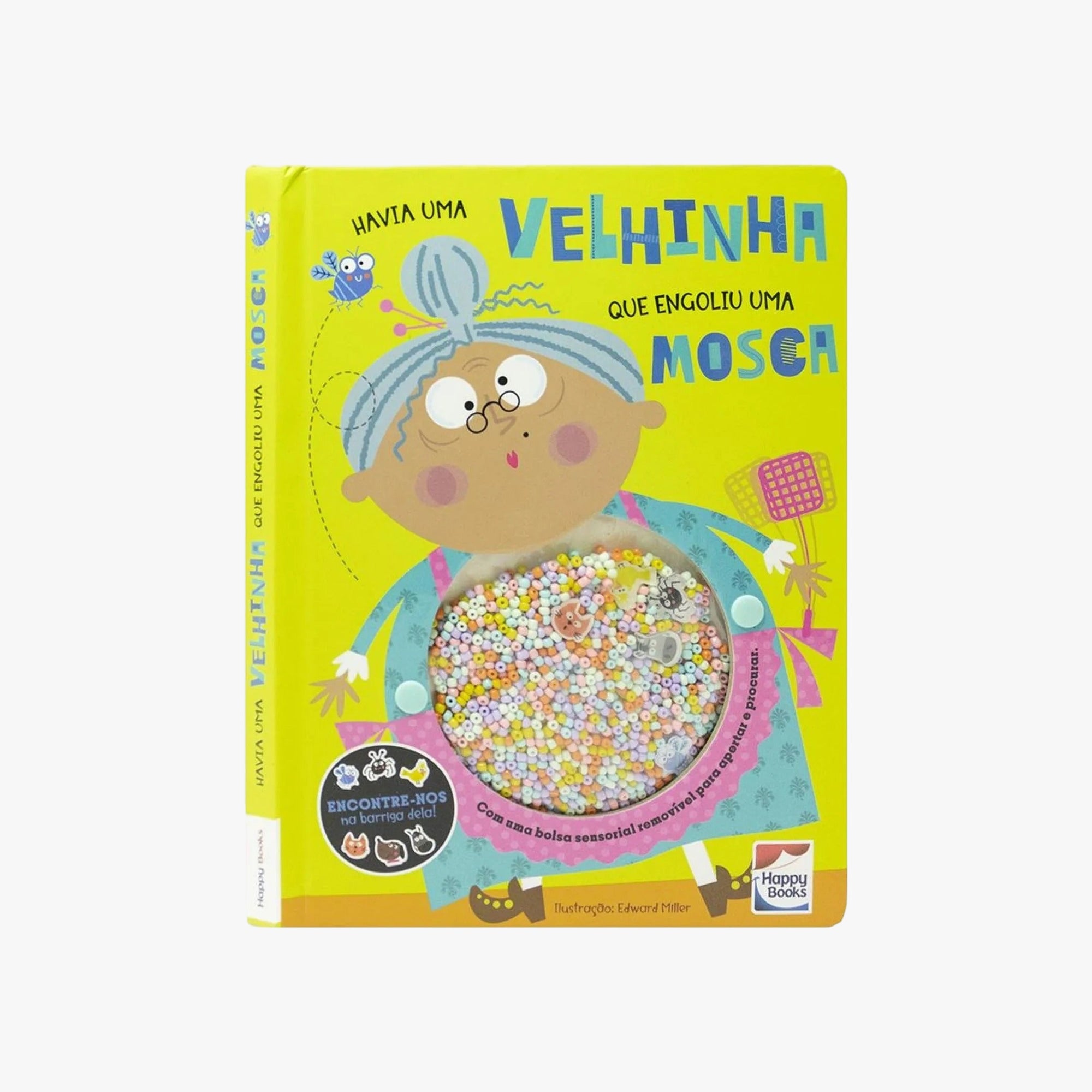 Livro Infantil Havia uma Velhinha que Engoliu uma Mosca