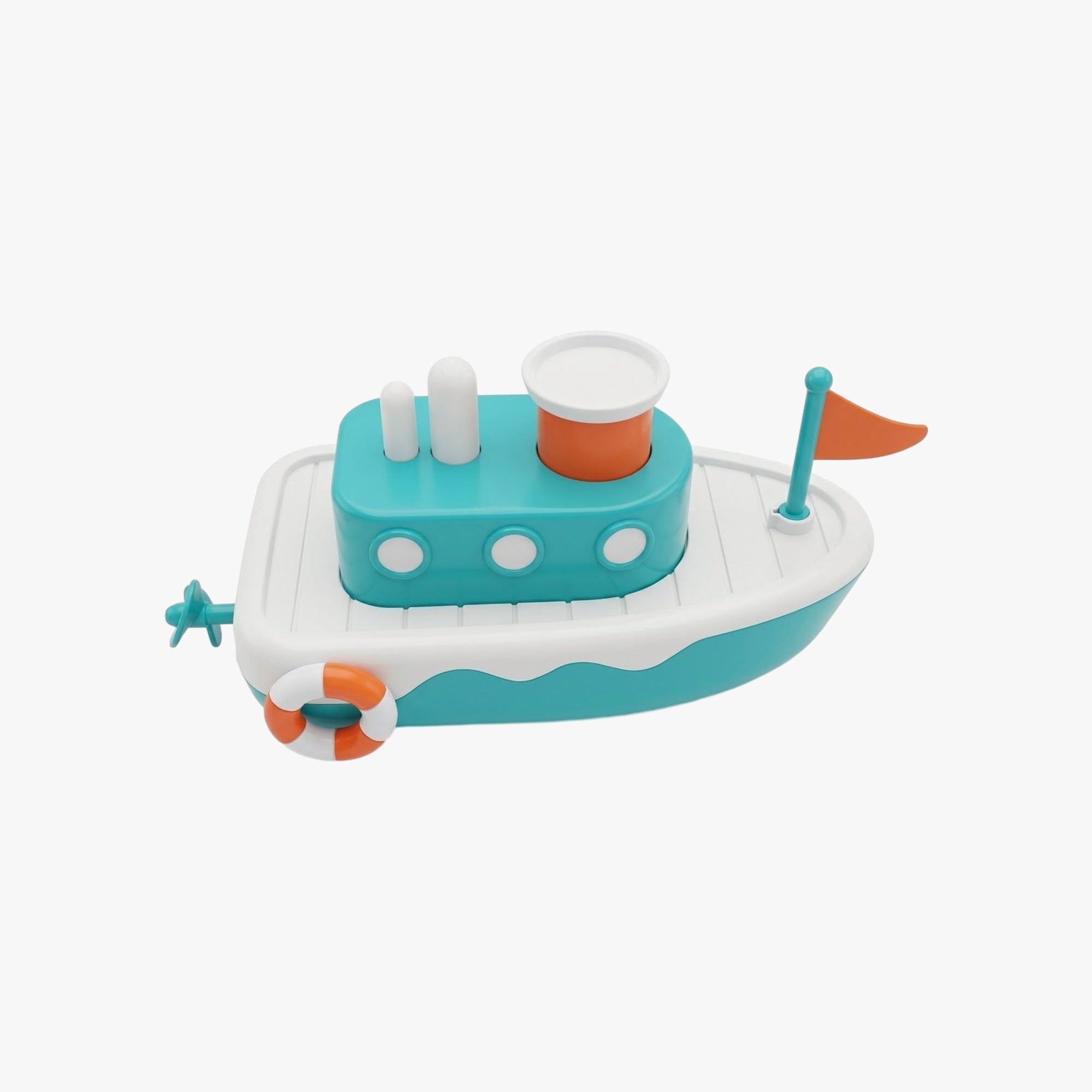 Brinquedo Infantil Barco de Corda