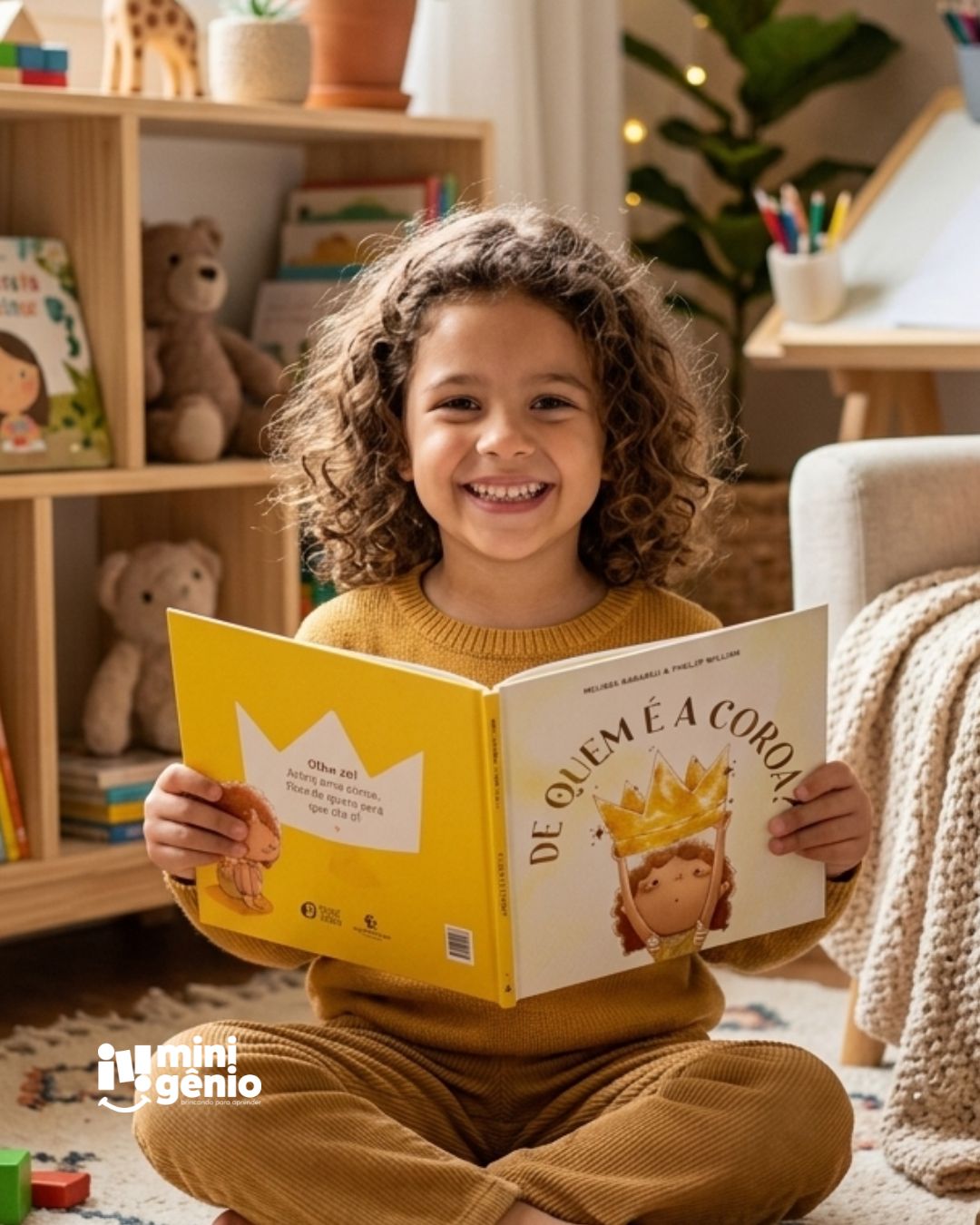 Livro Infantil De Quem é a Coroa?