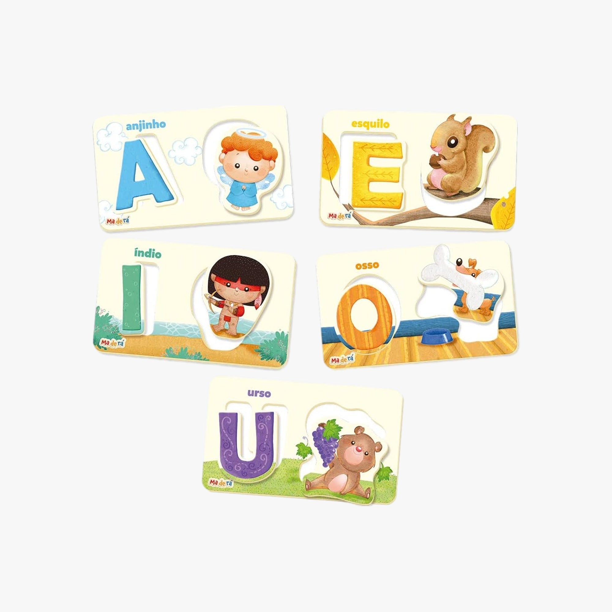 Jogo Educativo Encaixe Minhas Vogais