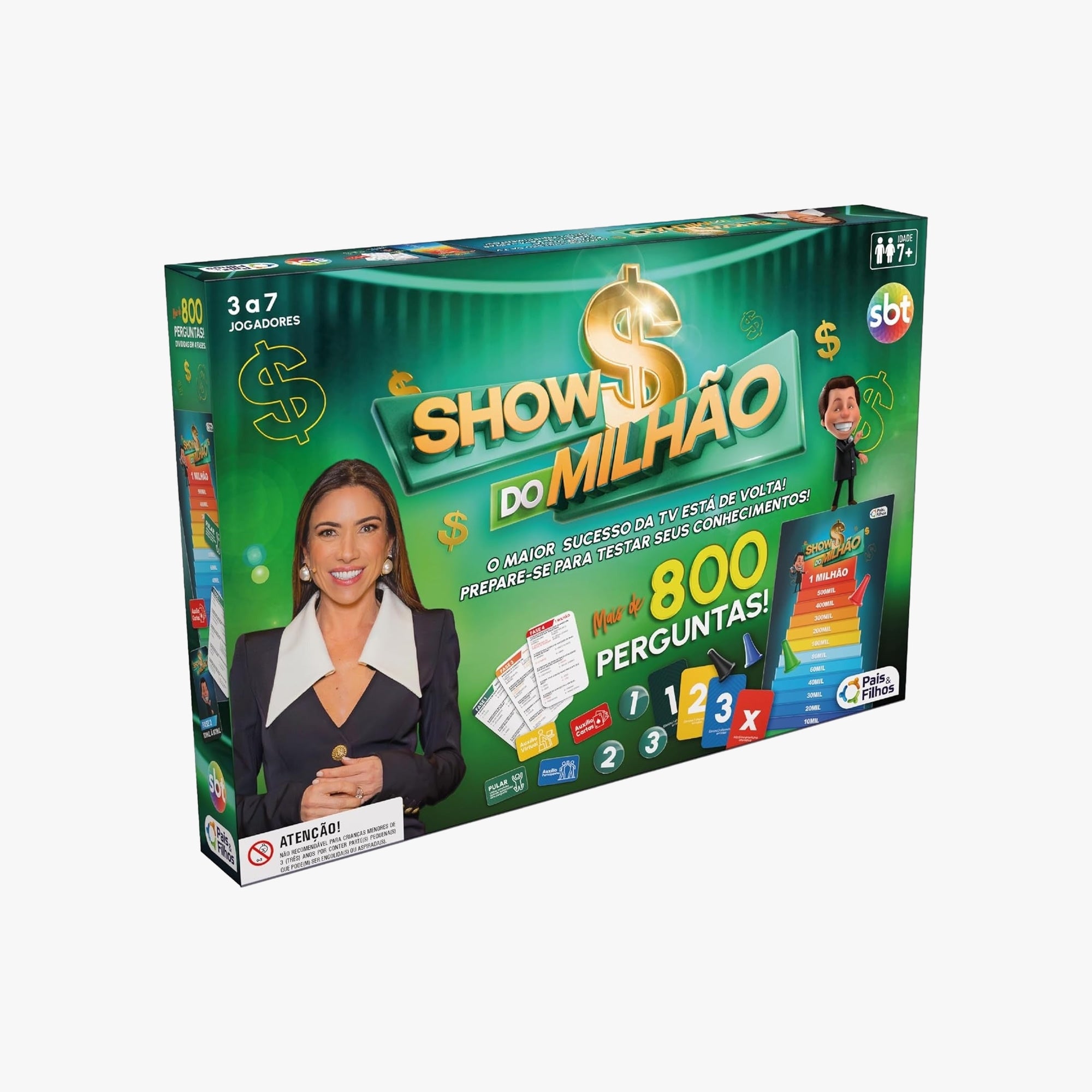 Jogo de Tabuleiro Show do Milhão