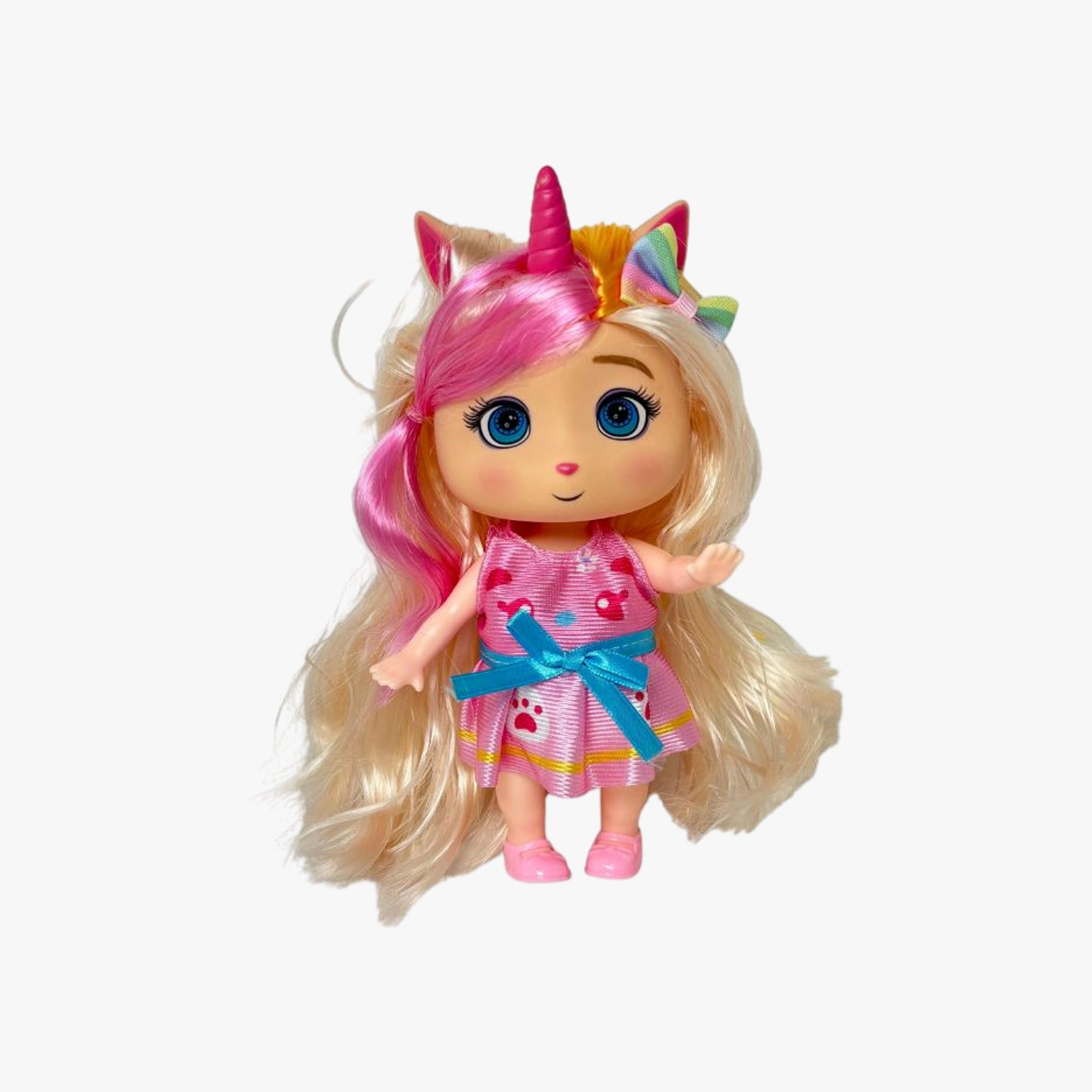 Boneca Unicórnio Infantil Luna Brilhante