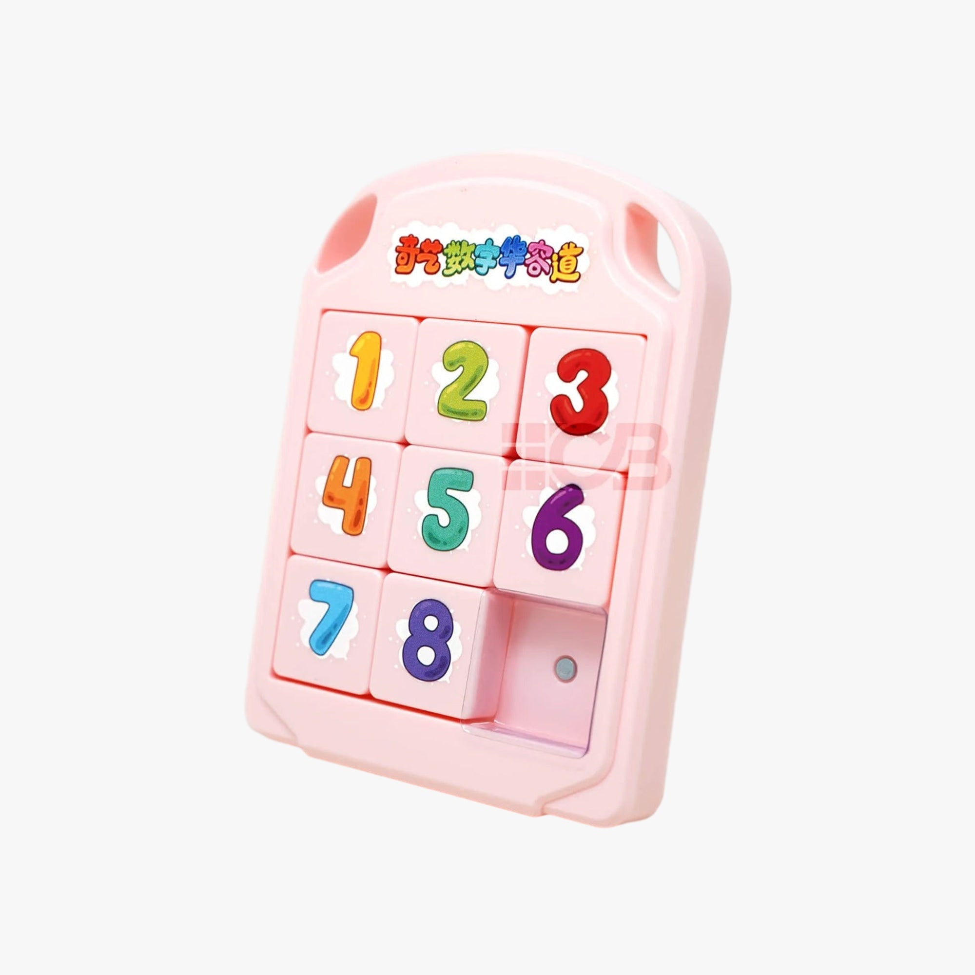 Brinquedo Infantil Racha Cuca Toys Liang 3X3 Rosa