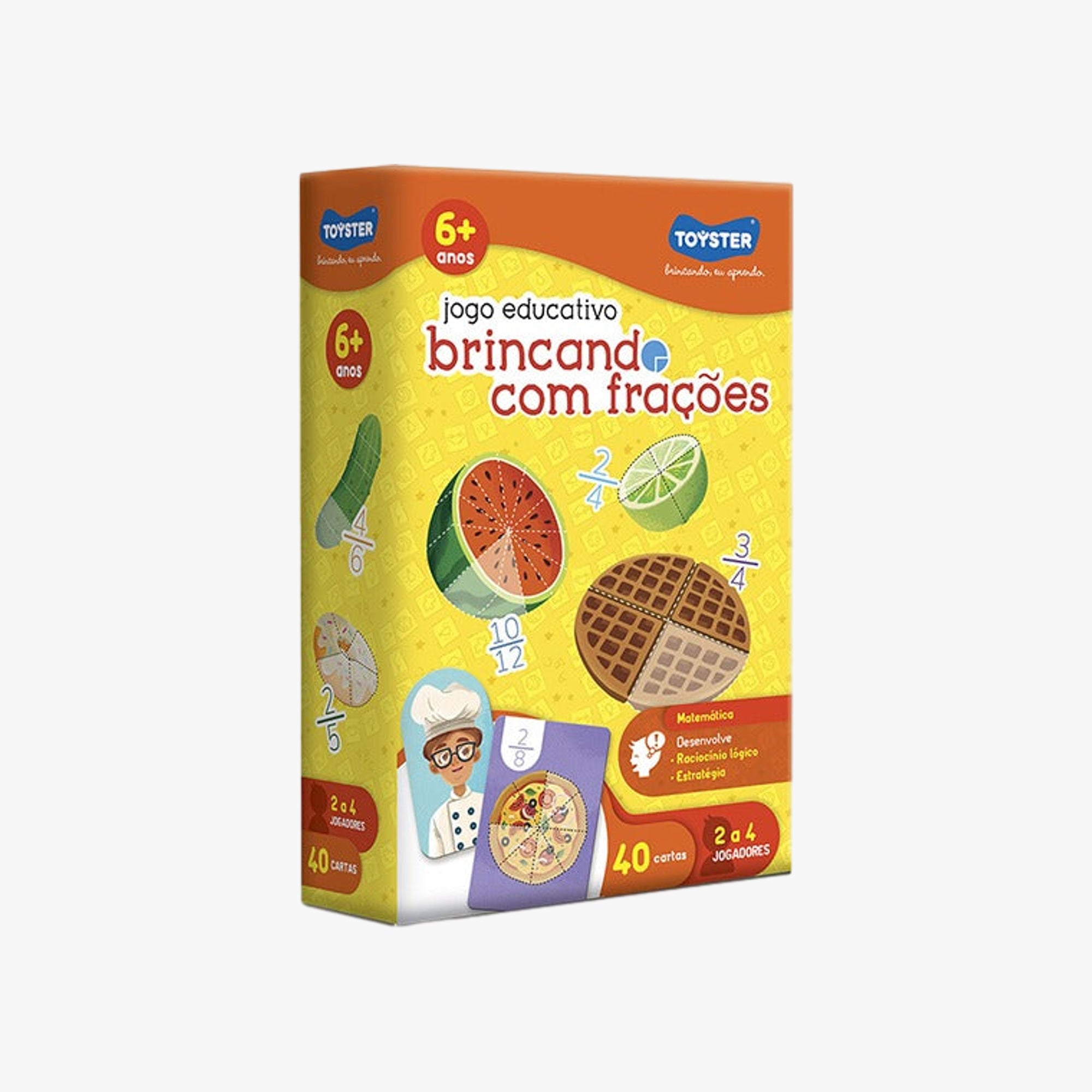 Jogo Educativo Infantil Brincando com Frações