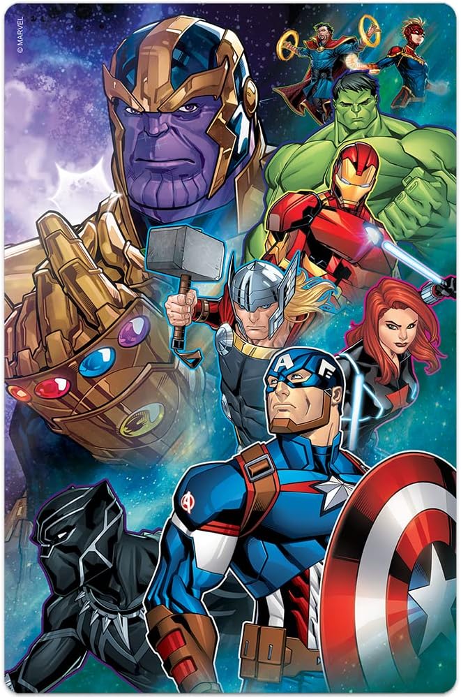 Quebra-Cabeça Vingadores Marvel 100 Peças