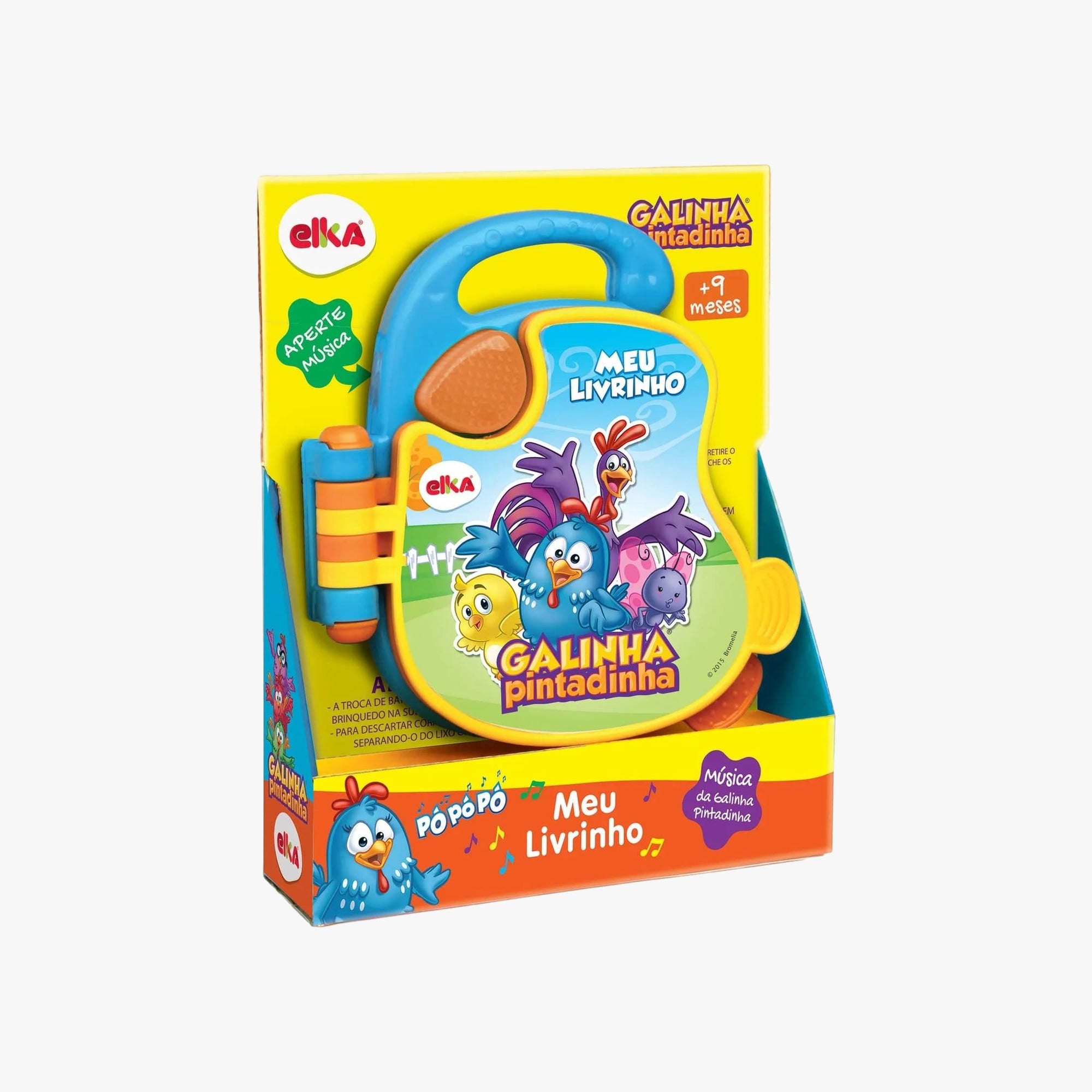 Meu Livrinho Musical Galinha Pintadinha