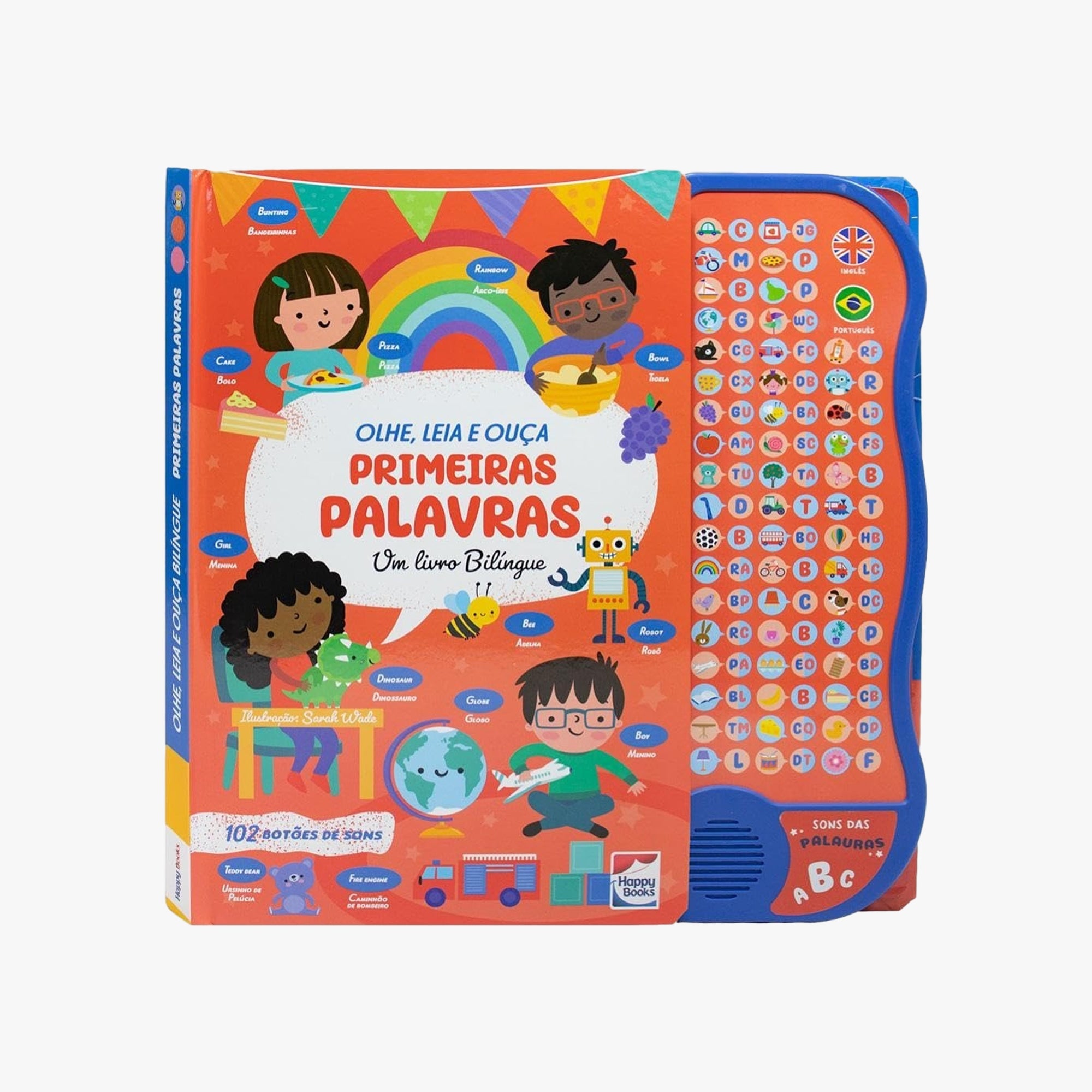 Olhe, Leia e Ouça Primeiras Palavras um Livro Bilíngue