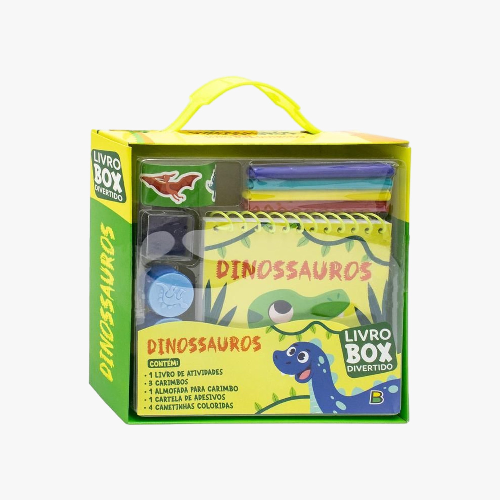 Livro Box Divertido Dinossauros