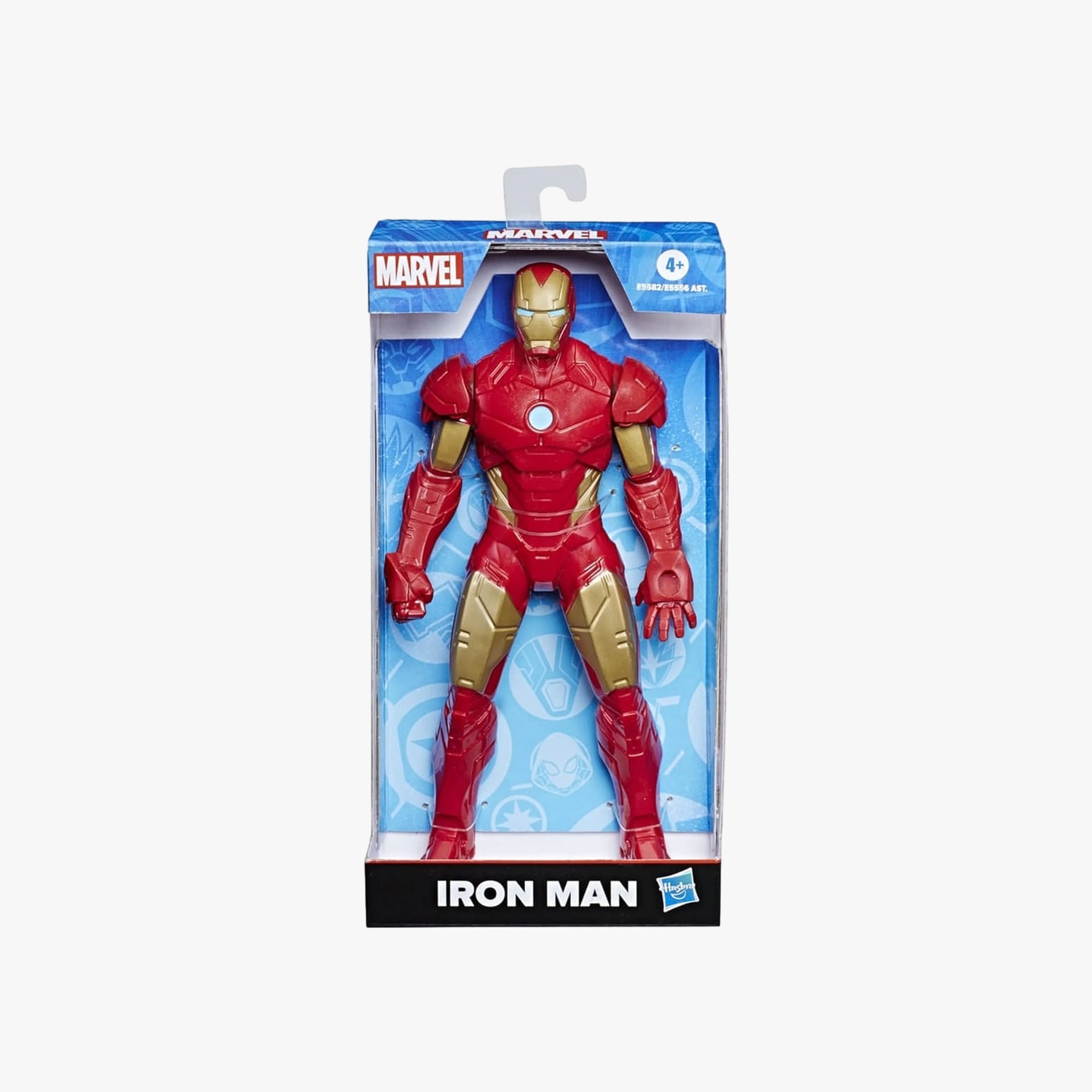 Boneco Homem de Ferro Hasbro 24 cm com detalhes da armadura clássica do personagem