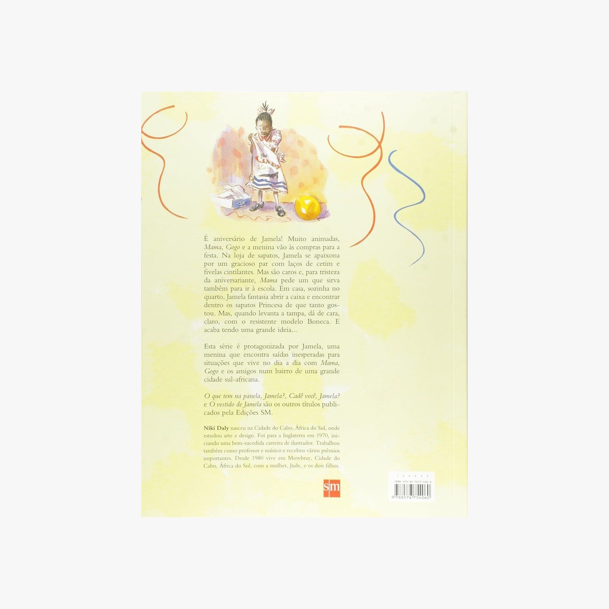 Livro Infantil Feliz Aniversário, Jamela