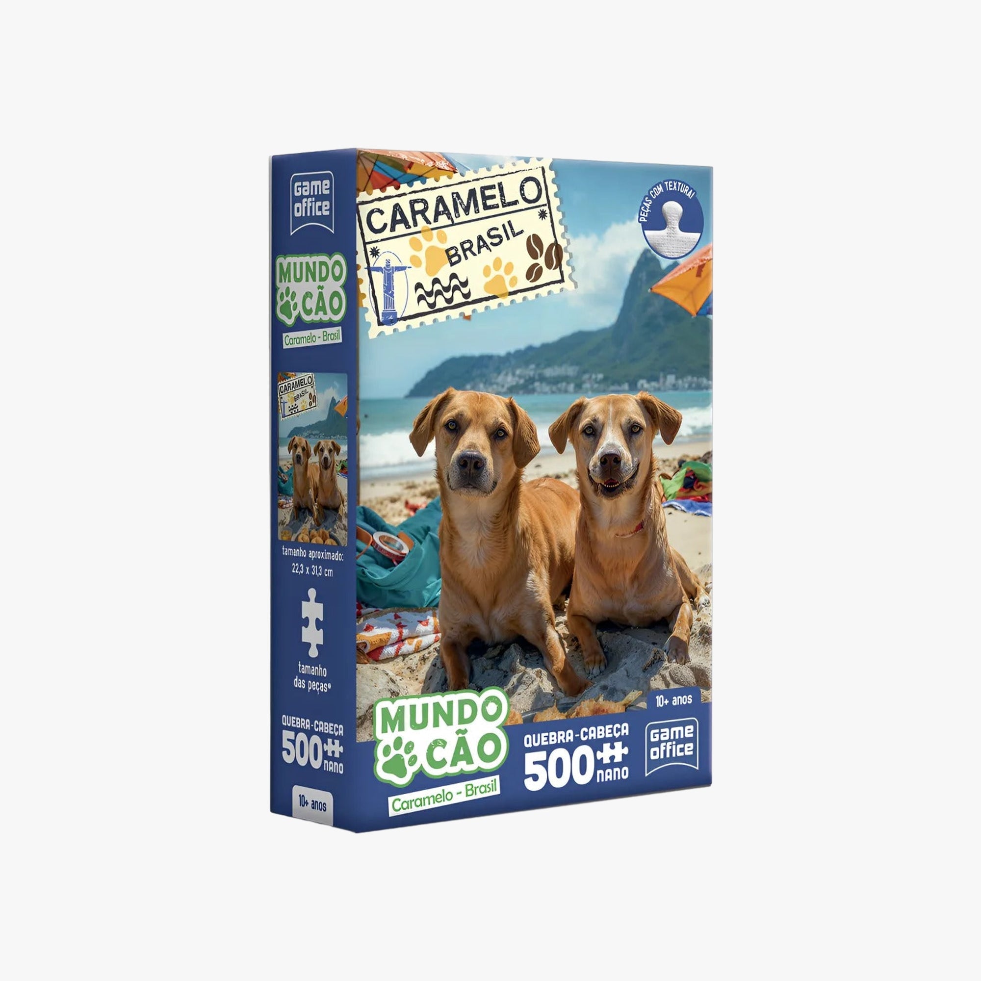 Quebra-Cabeça 500 Peças Mundo Cão Brasil